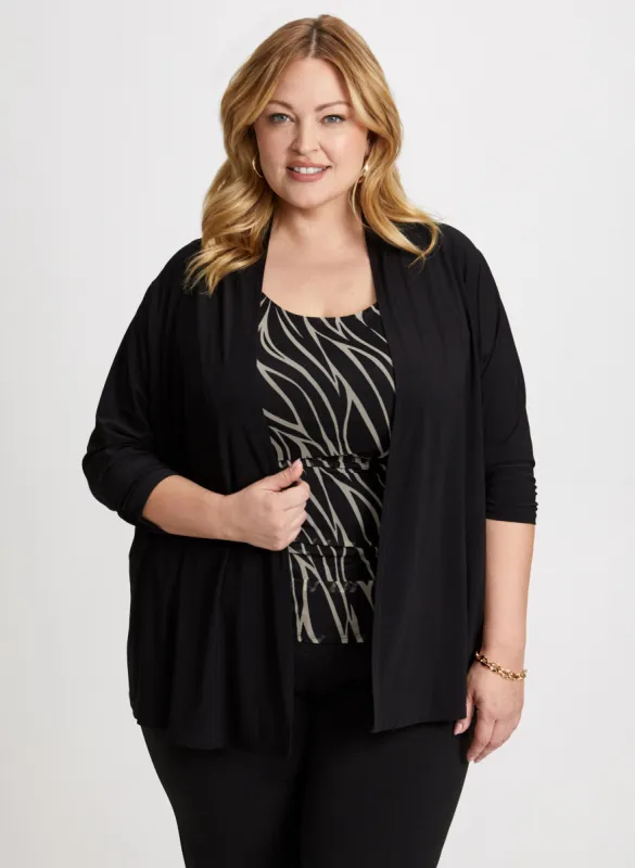 Open Front Cardigan sold by Laura