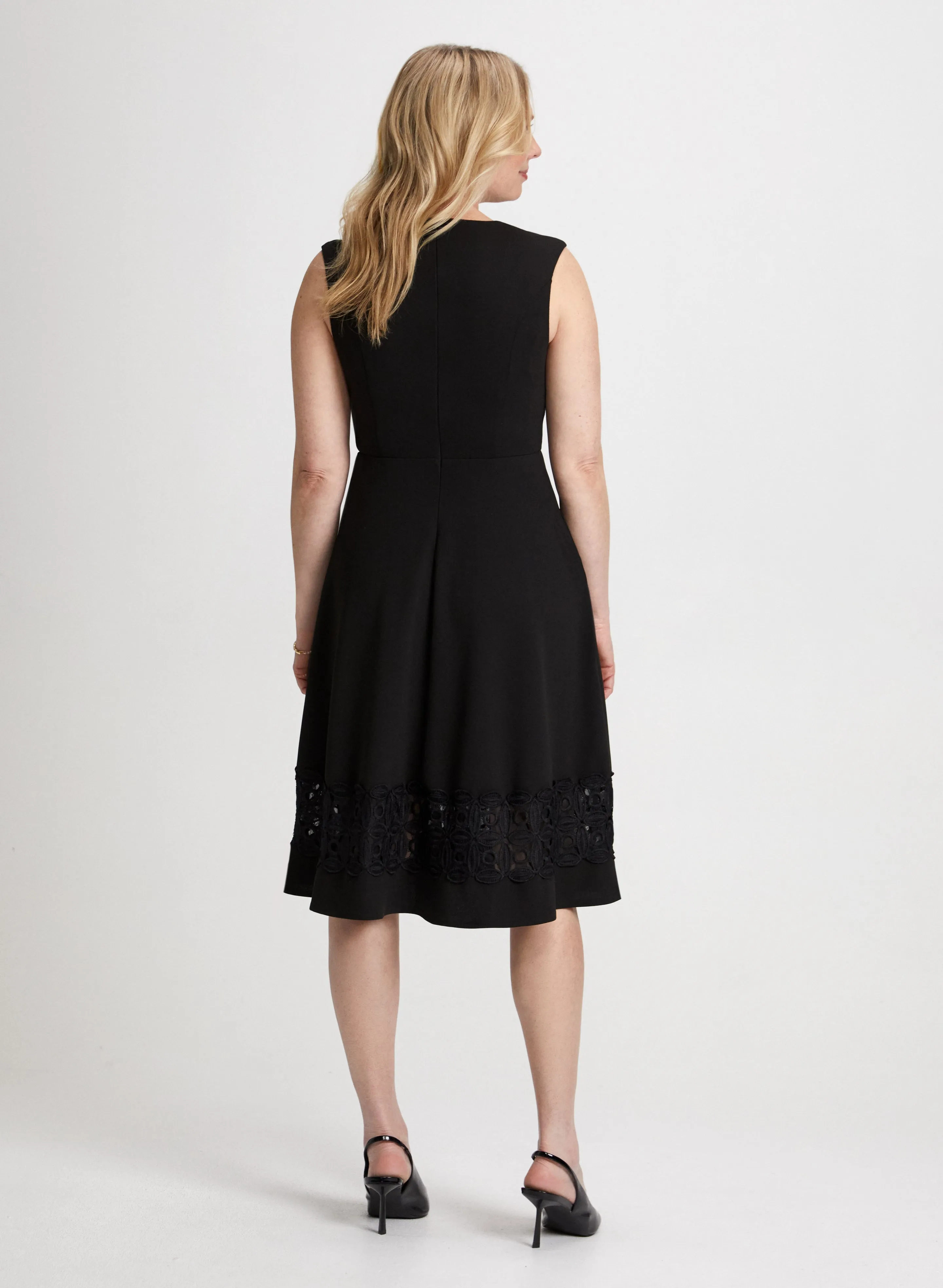 Lace Trim Dress sold by Laura product image thumbnail 3