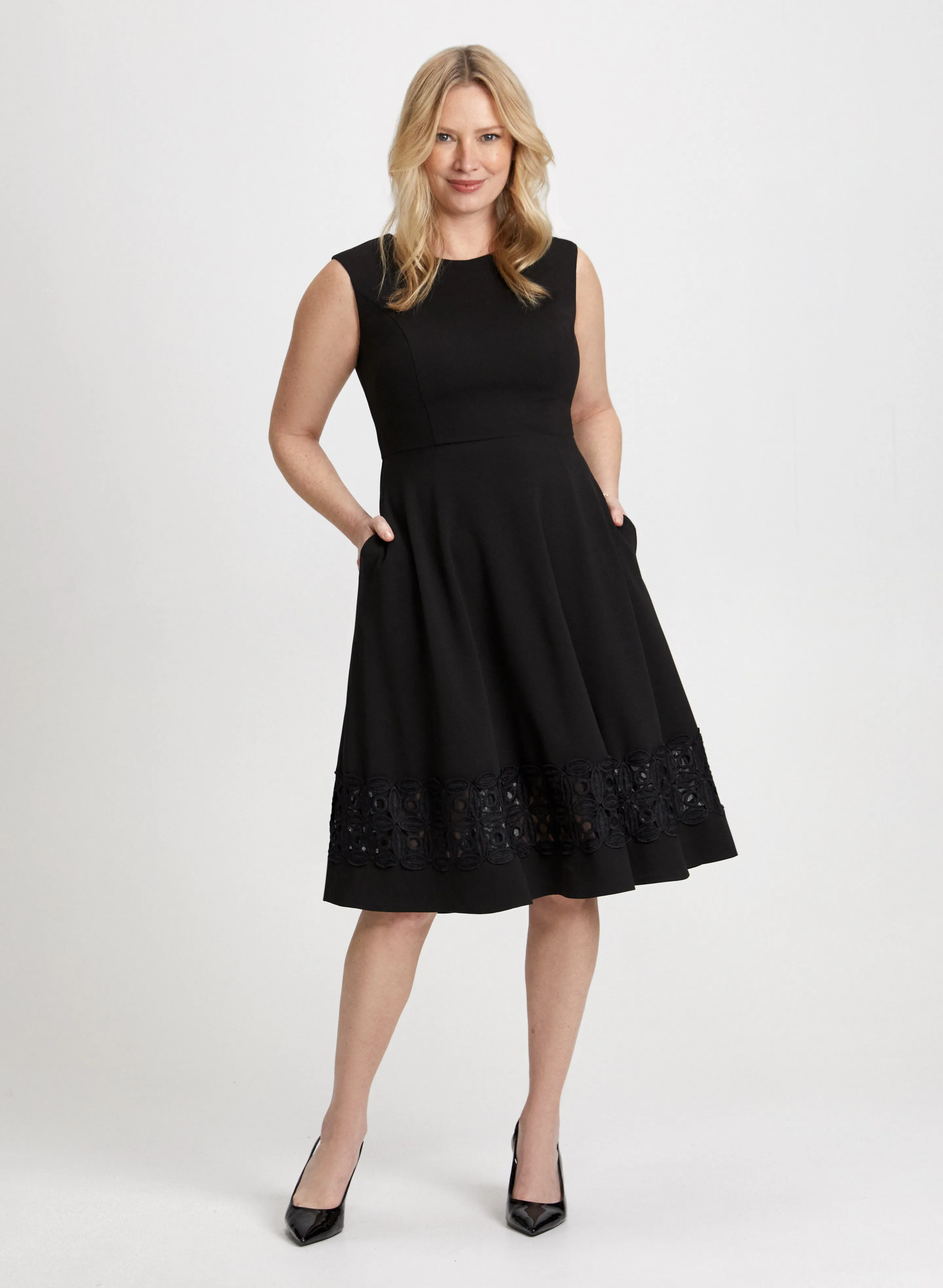 Lace Trim Dress sold by Laura