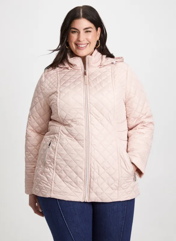 Diamond Quilted Coat sold by Laura