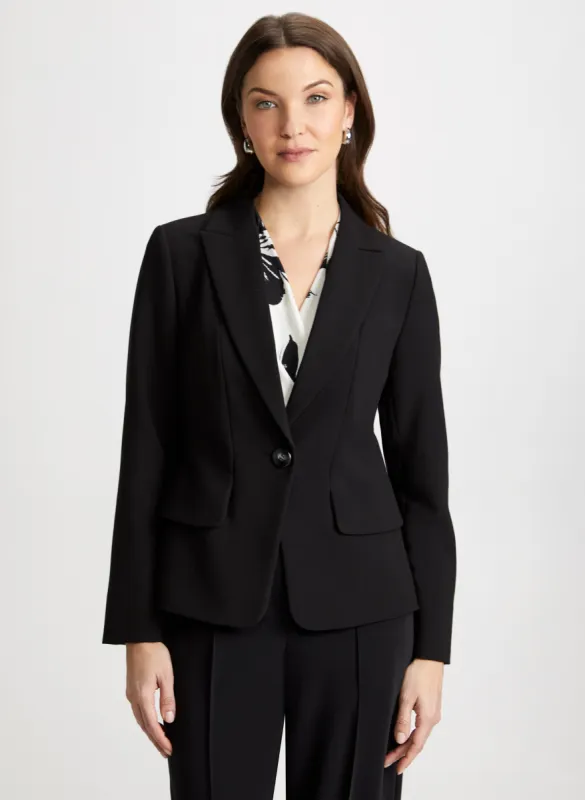 Notch Collar Blazer sold by Laura