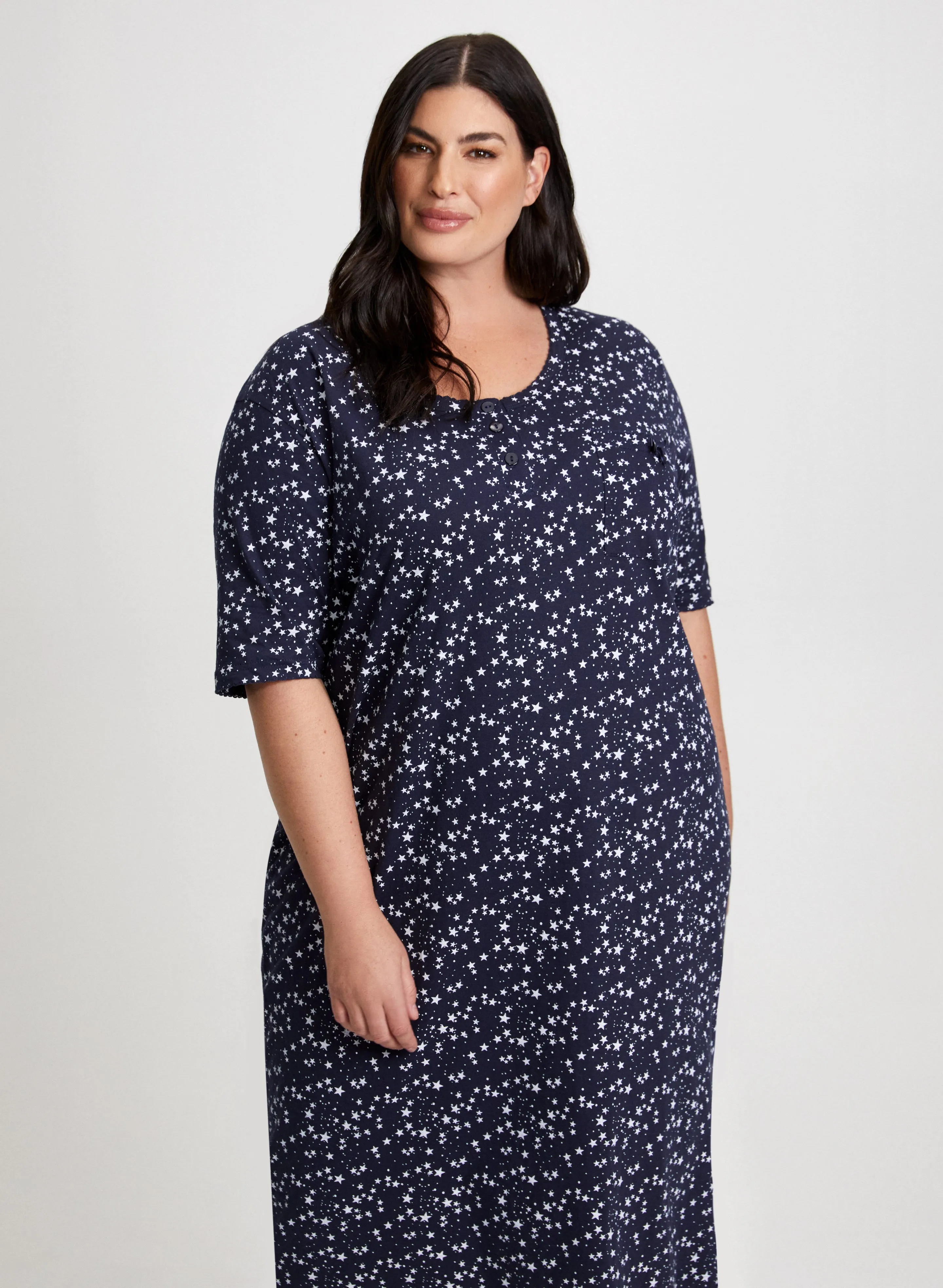 Star Motif Nightgown sold by Laura product image thumbnail 4