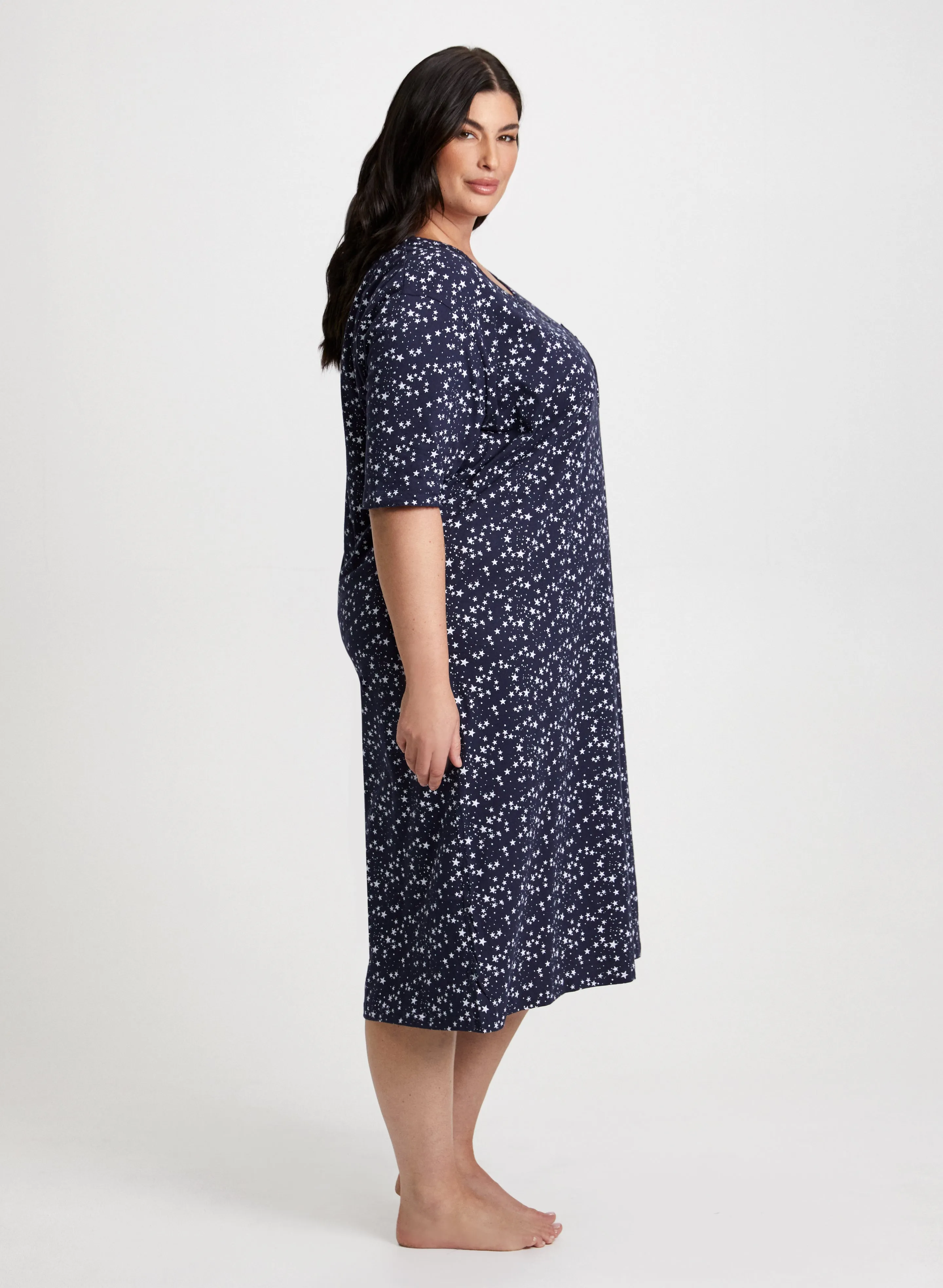 Star Motif Nightgown sold by Laura product image thumbnail 3