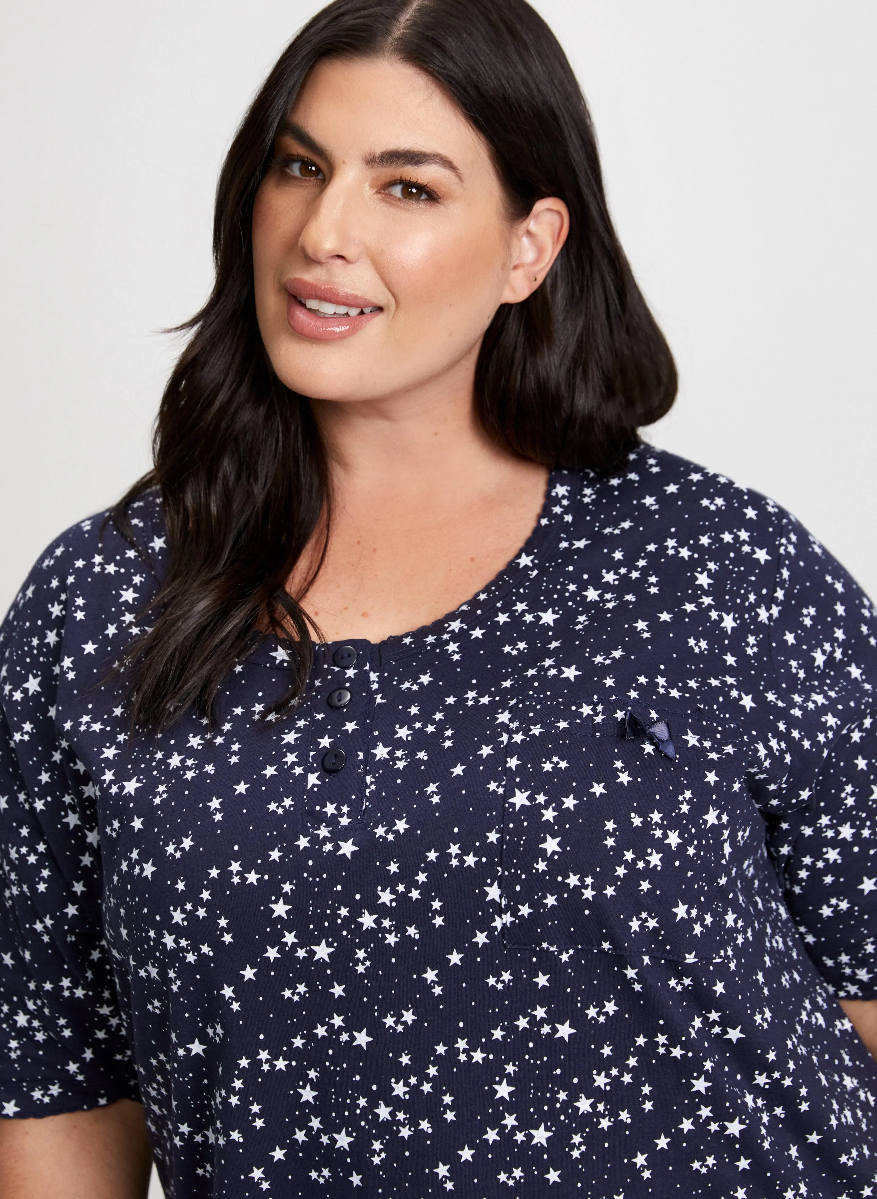 Star Motif Nightgown sold by Laura product image thumbnail 5