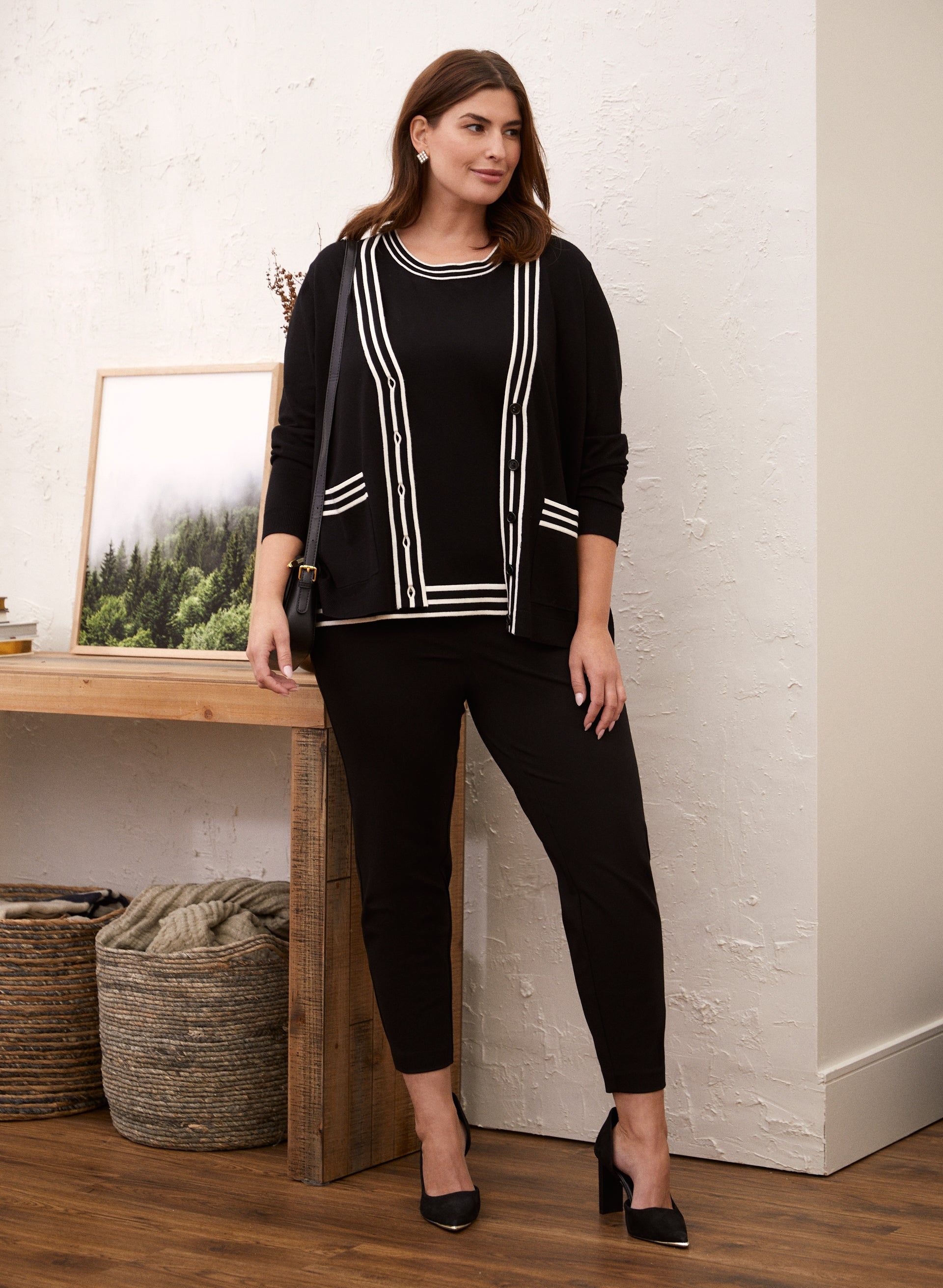 Contrast Stripe Sweater Cami sold by Laura product image thumbnail 5