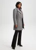 Stretch Wool Blend Coat sold by Laura