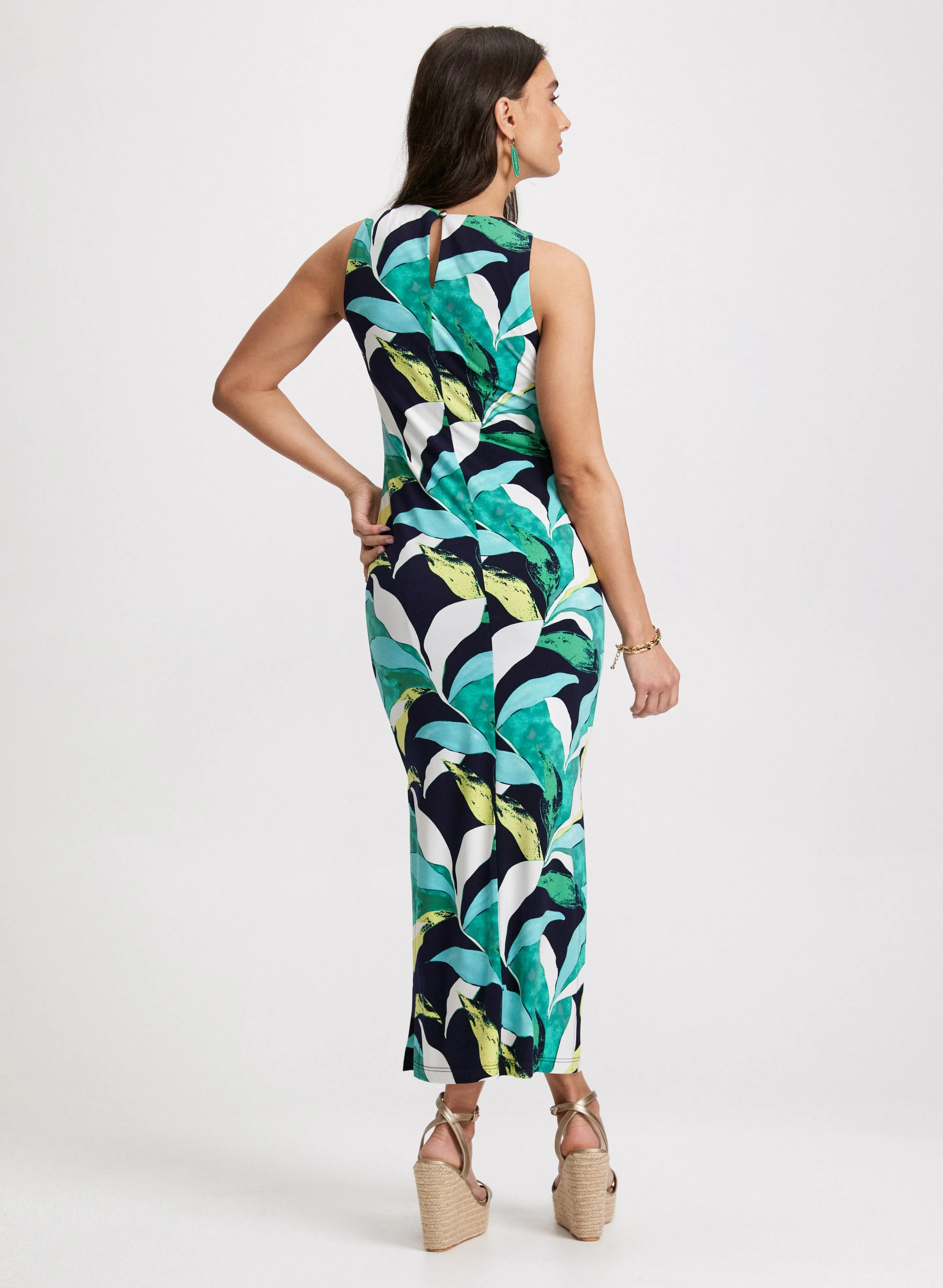 Tropical Print Midi Dress sold by Laura product image thumbnail 3