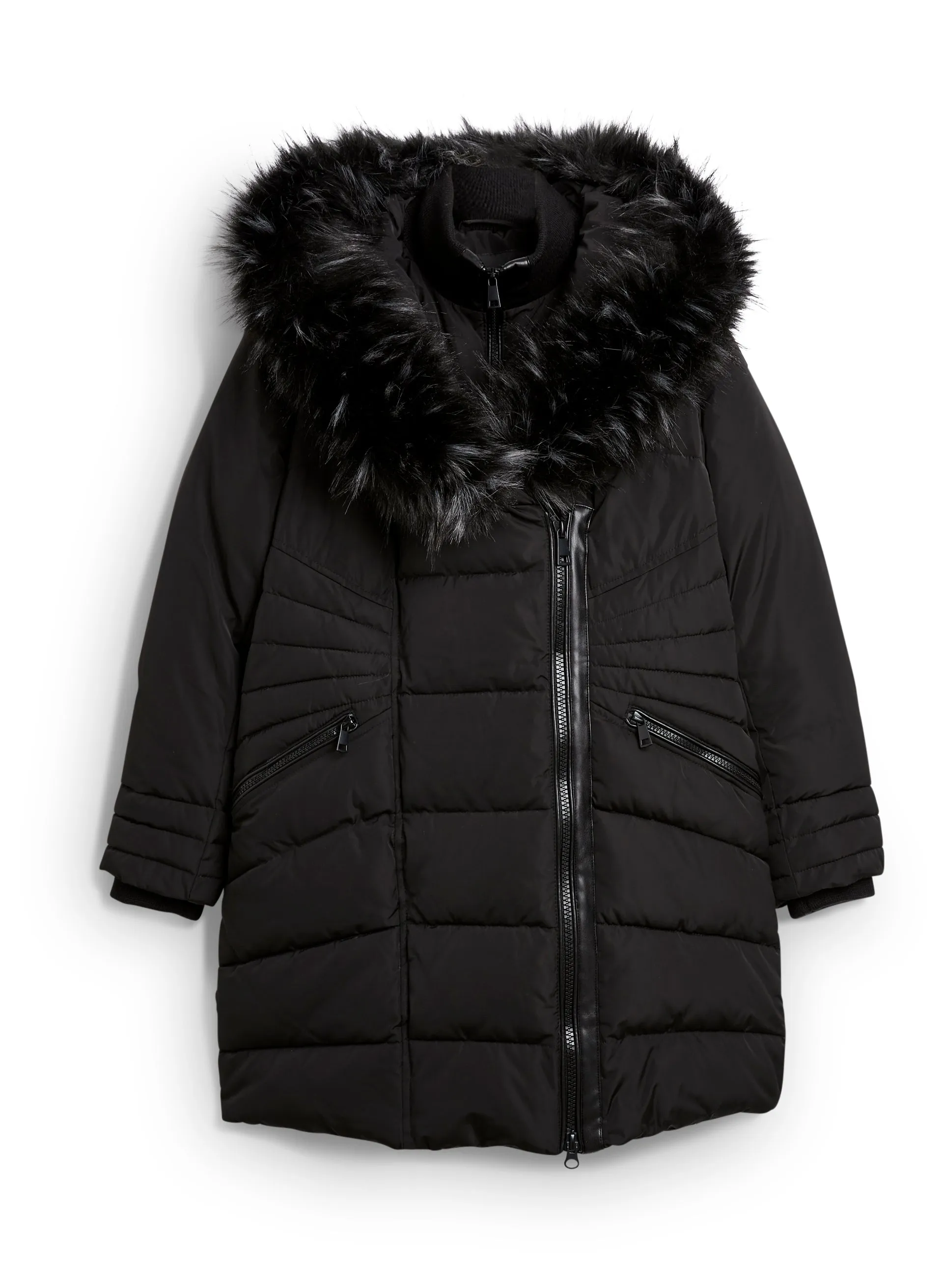 Asymmetric Vegan Down Coat sold by Laura product image thumbnail 5