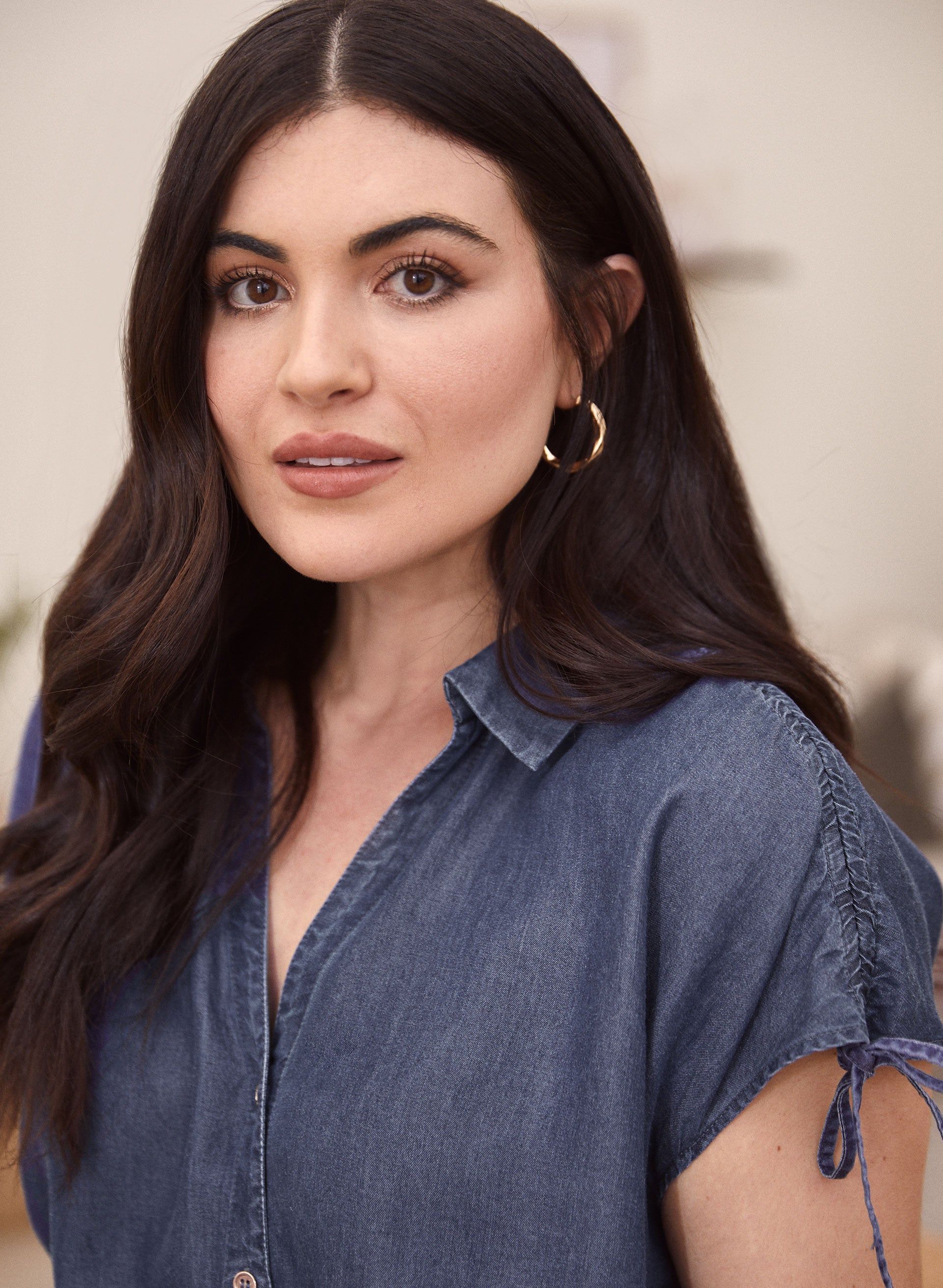 Cap Sleeve Tencel Blouse sold by Laura