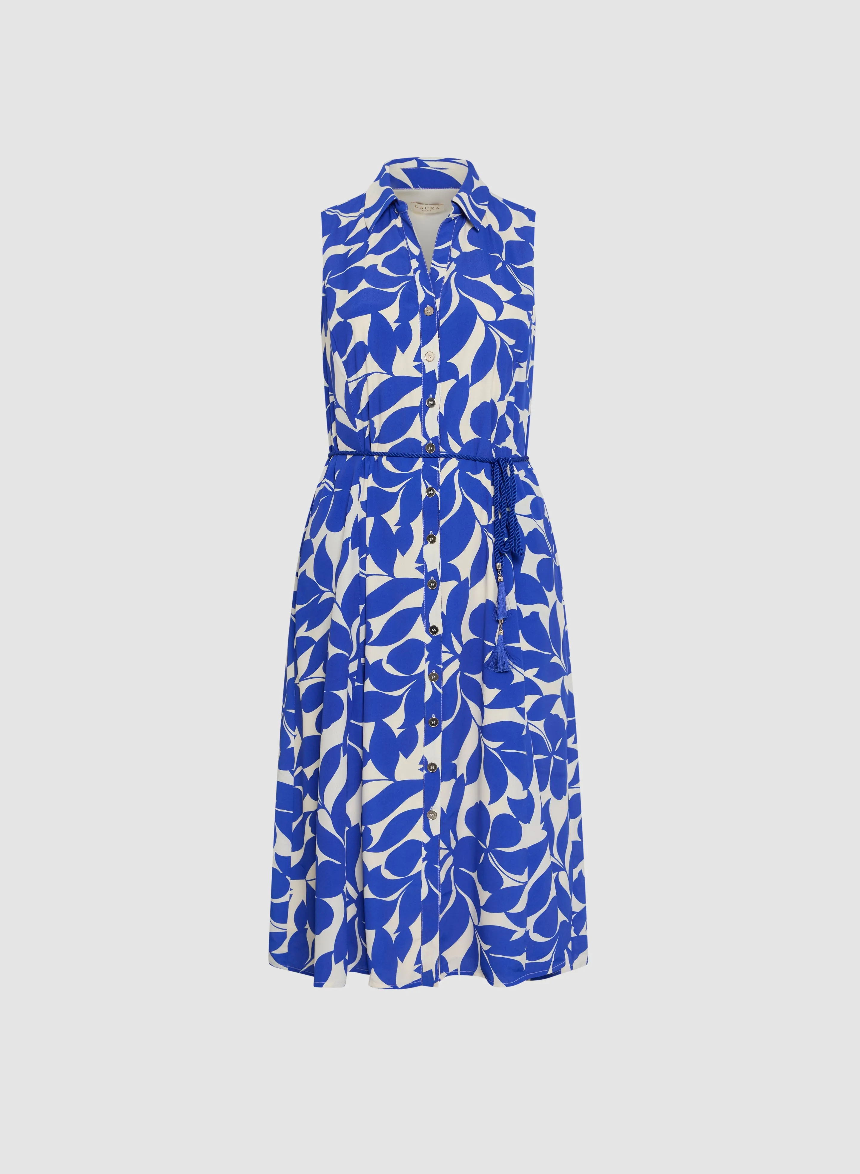Floral Print Button Down Dress sold by Laura product image thumbnail 5