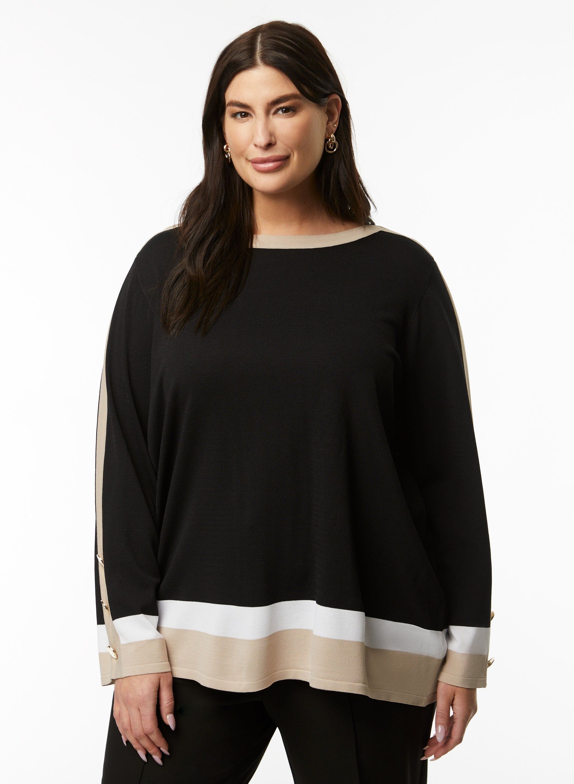 Colour Block Sweater sold by Laura