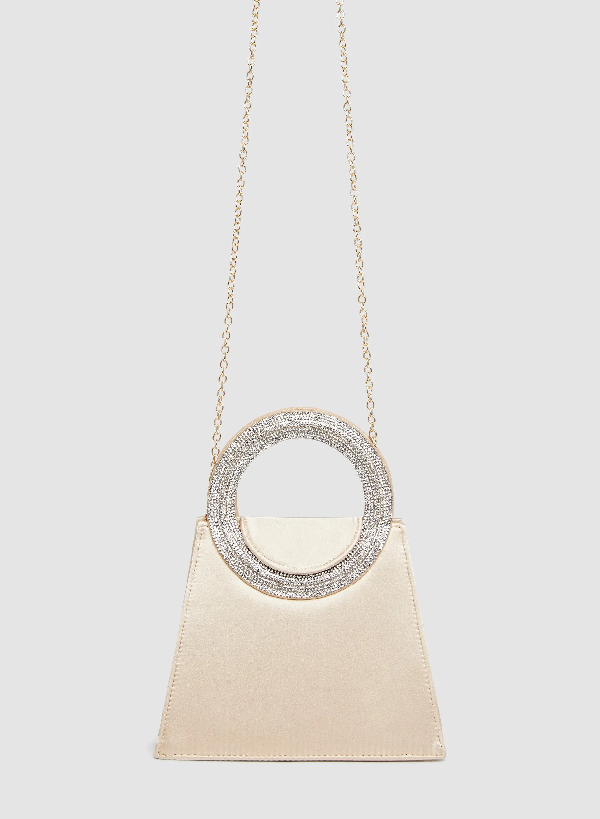 Rhinestone Handle Clutch sold by Laura product image thumbnail 4