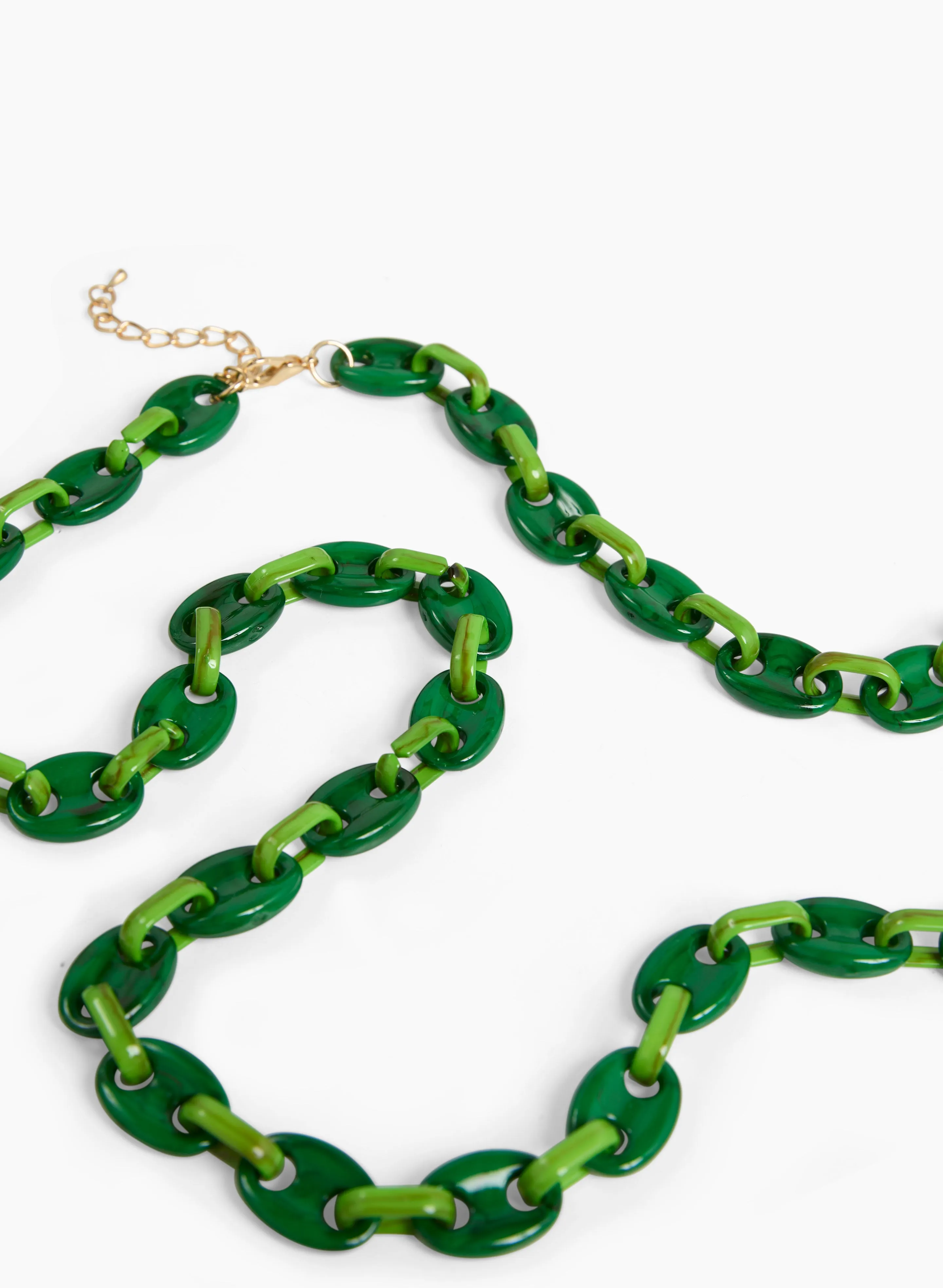 Resin Link Necklace sold by Laura product image thumbnail 2