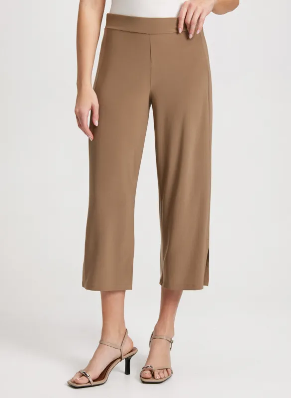 Wide Leg Pull-On Capris sold by Laura