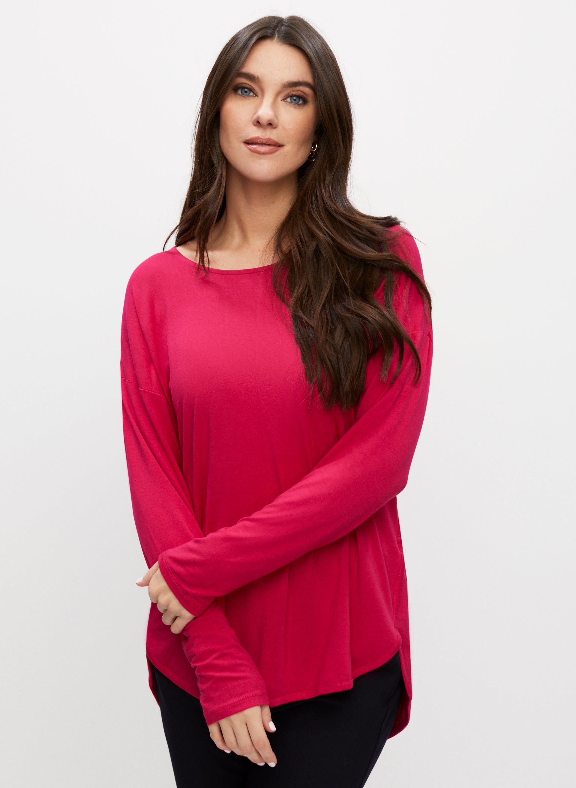 Long Sleeve Tunic Tee sold by Laura