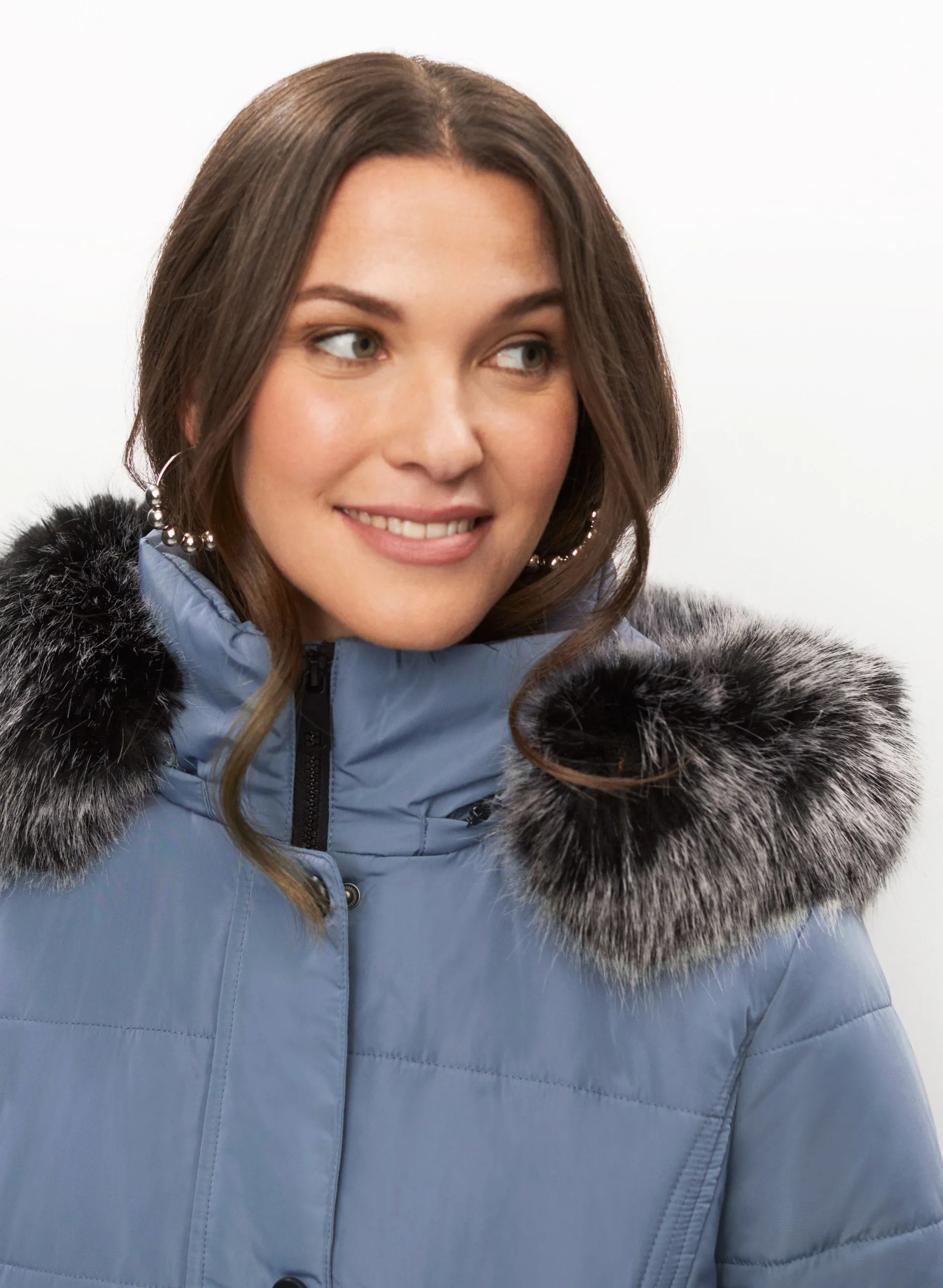 Quilted Vegan Down Coat sold by Laura product image thumbnail 5