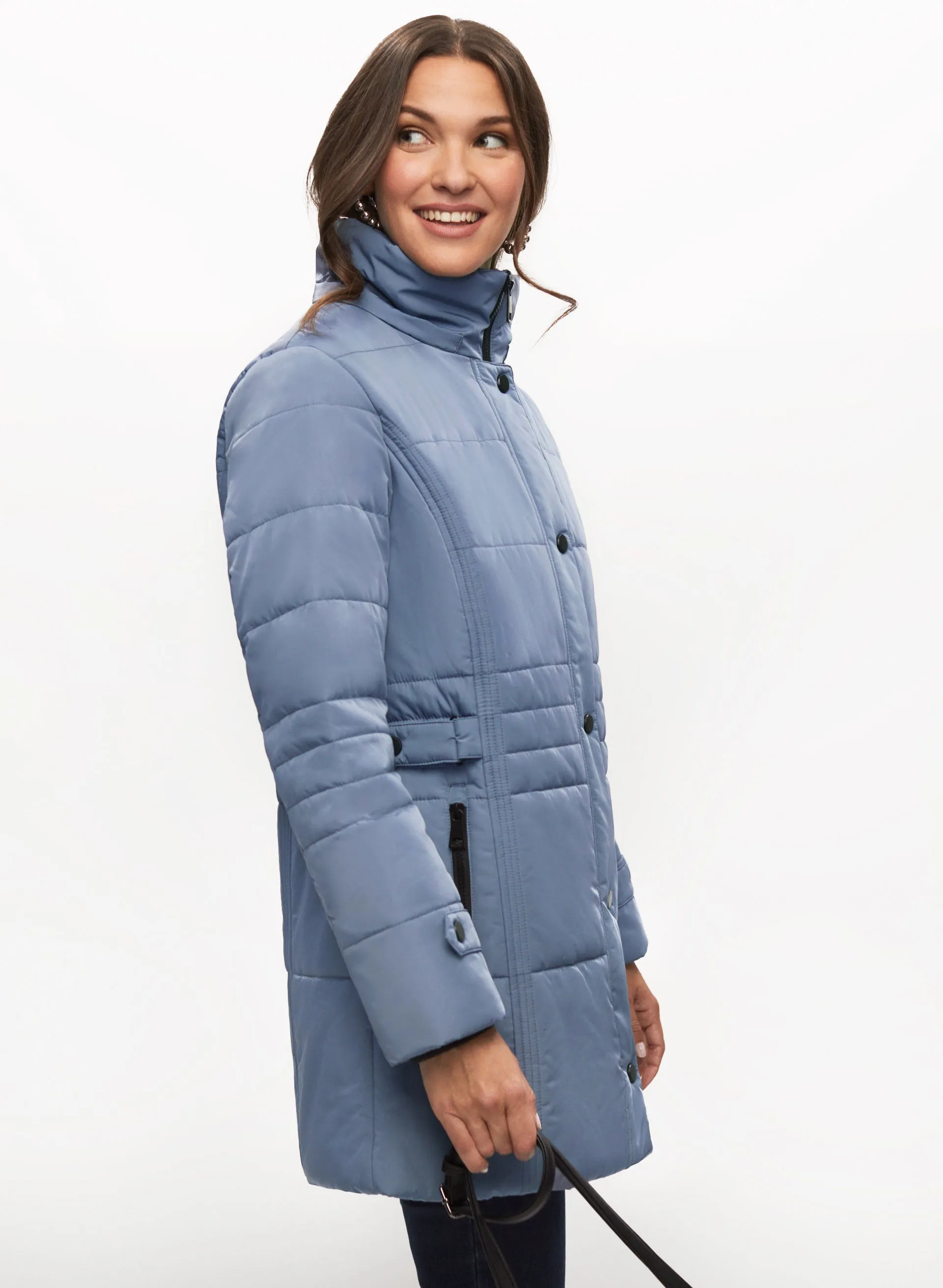 Quilted Vegan Down Coat sold by Laura product image thumbnail 2