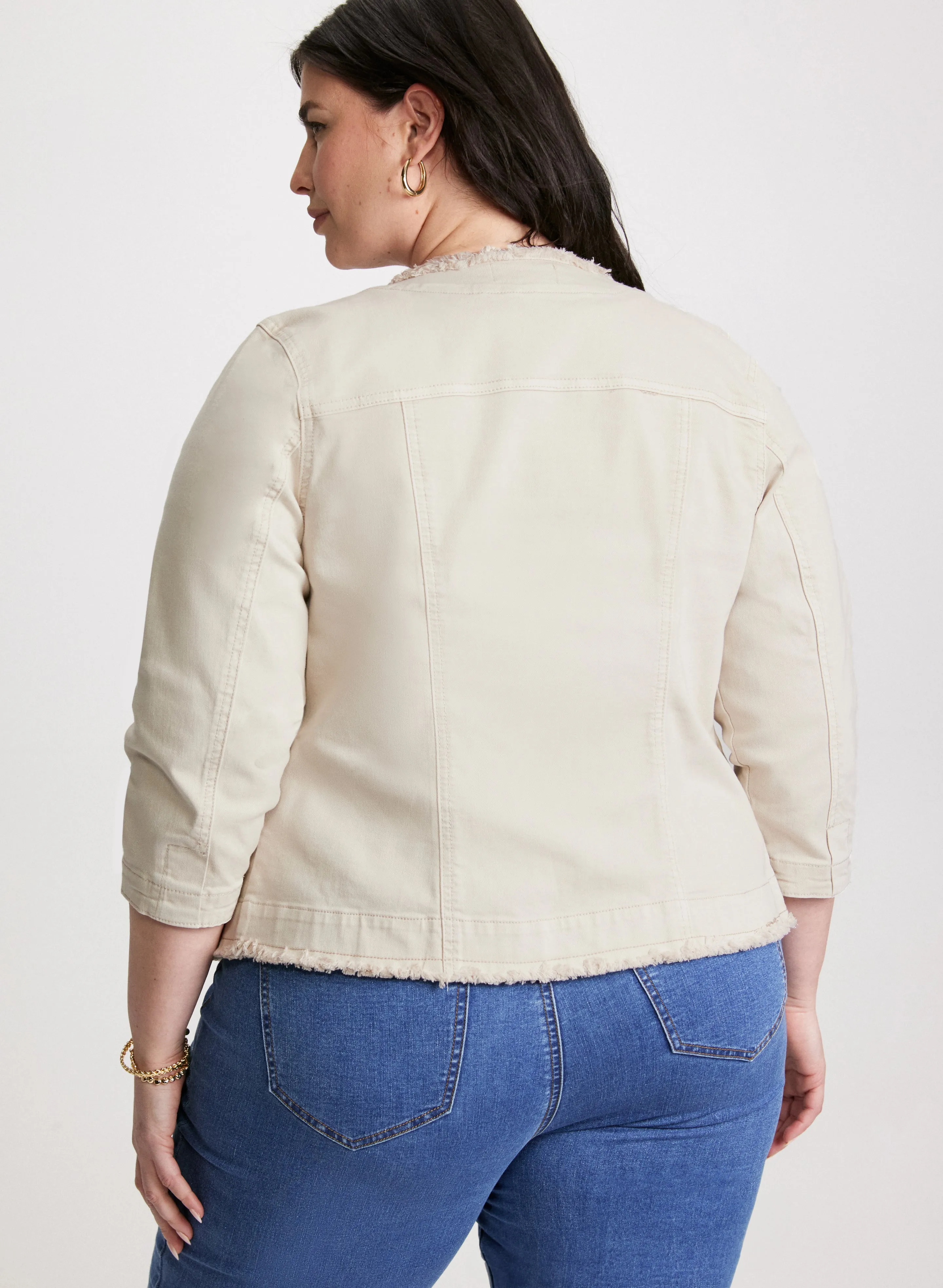 Braided Trim Denim Jacket sold by Laura product image thumbnail 2