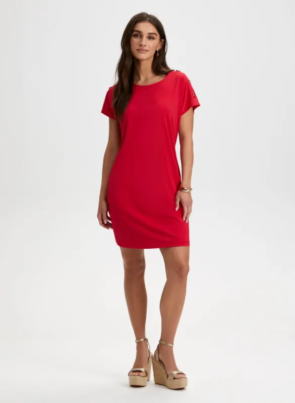 Button Detail Dress sold by Laura