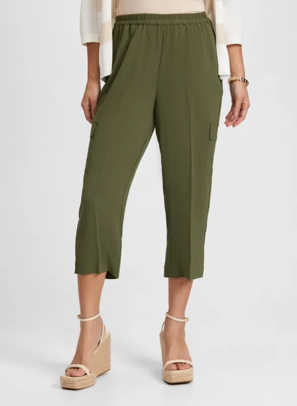 Cargo Pull-On Capris sold by Laura
