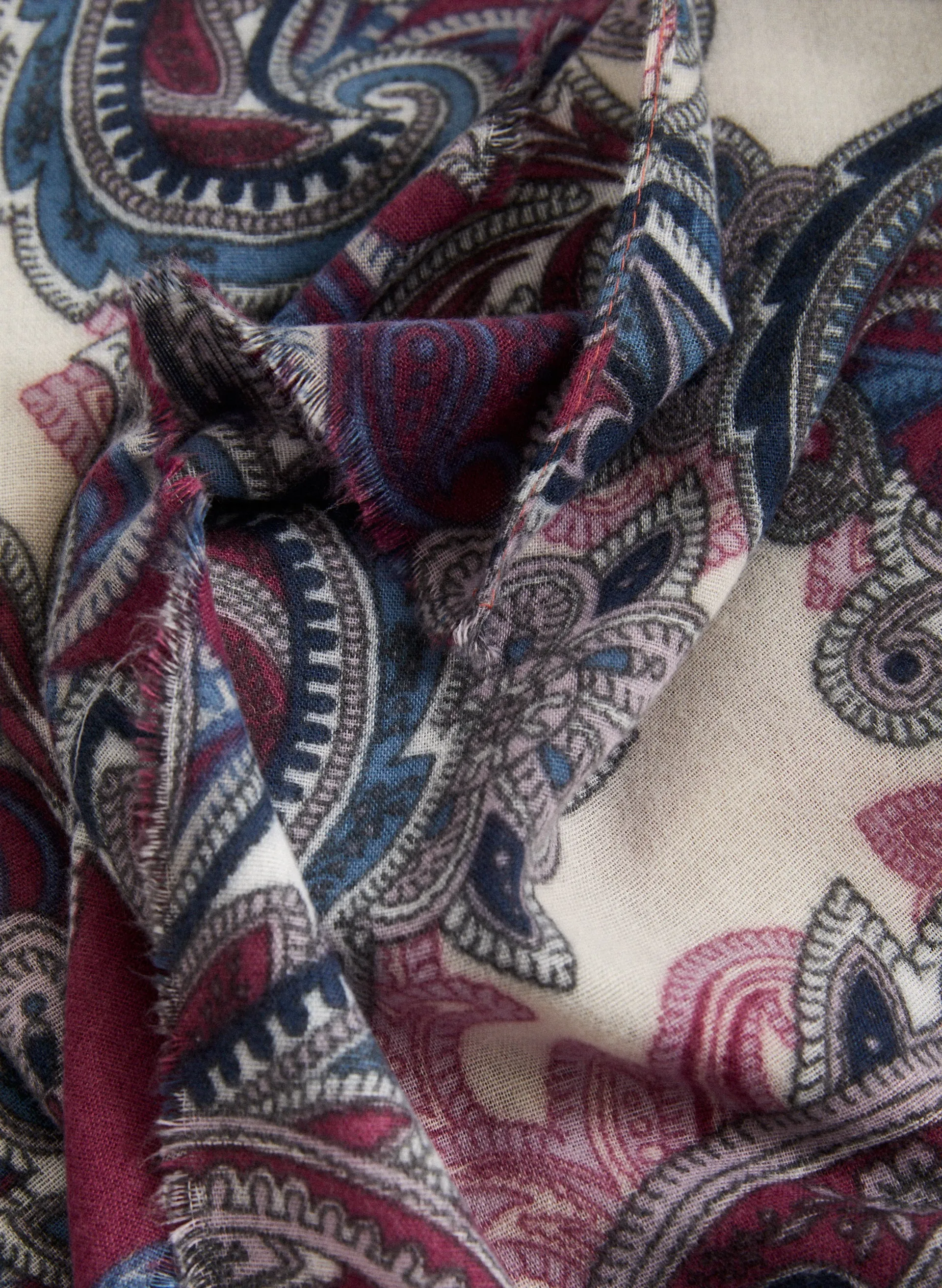 Paisley Print Scarf sold by Laura product image thumbnail 2
