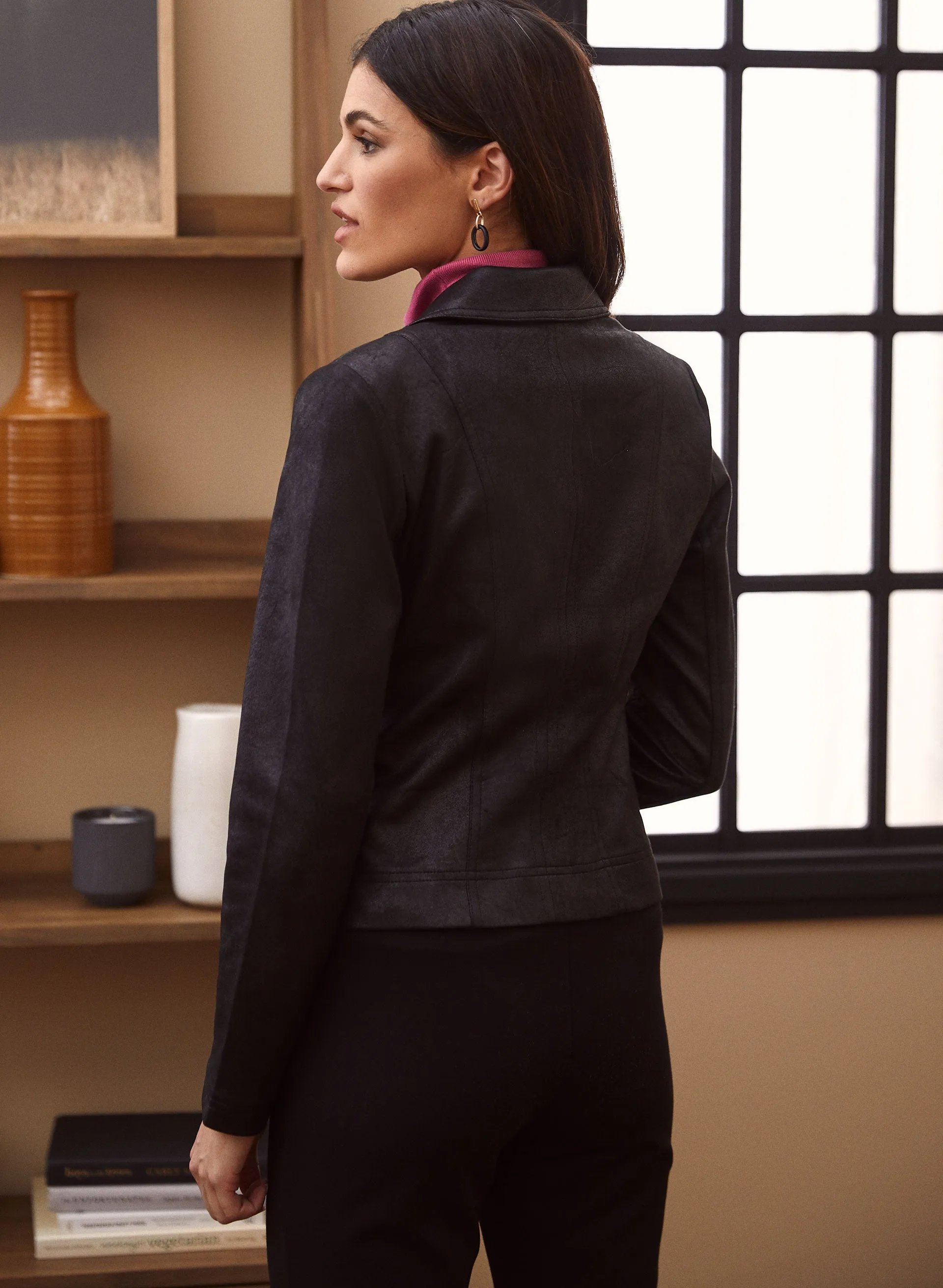 Stud Detail Notch Collar Jacket sold by Laura product image thumbnail 2