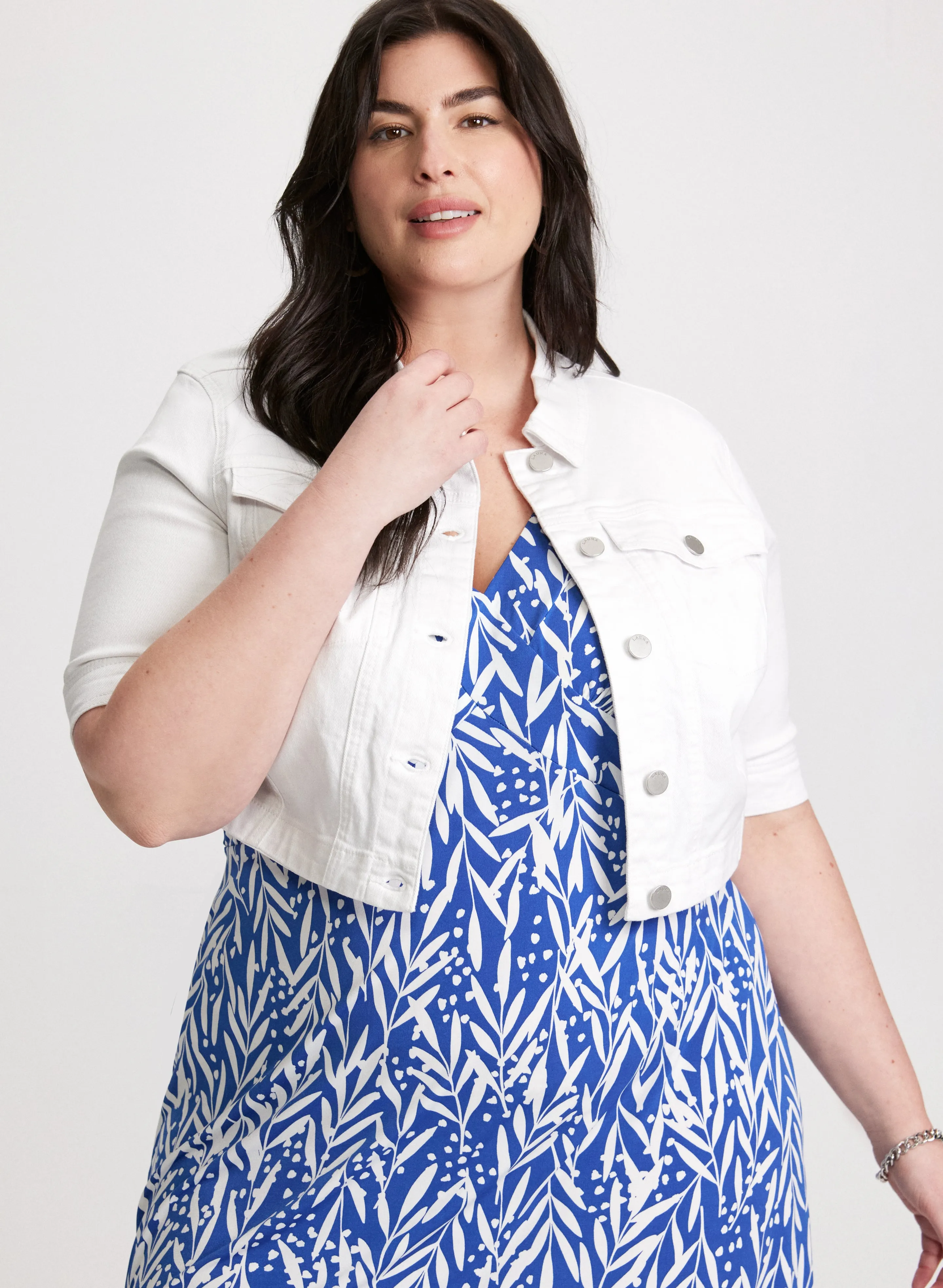 Cropped Denim Jacket sold by Laura