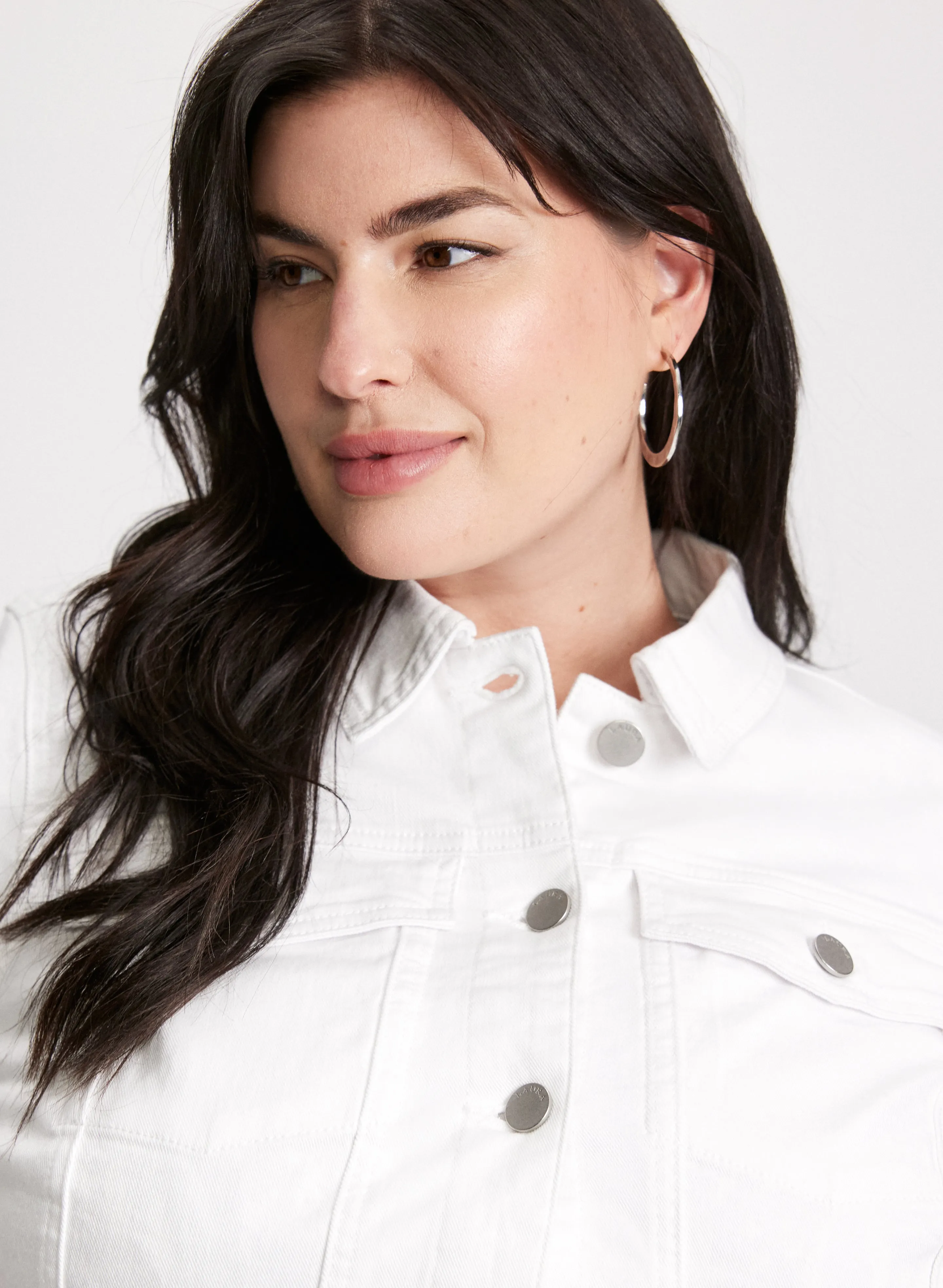 Cropped Denim Jacket sold by Laura product image thumbnail 5