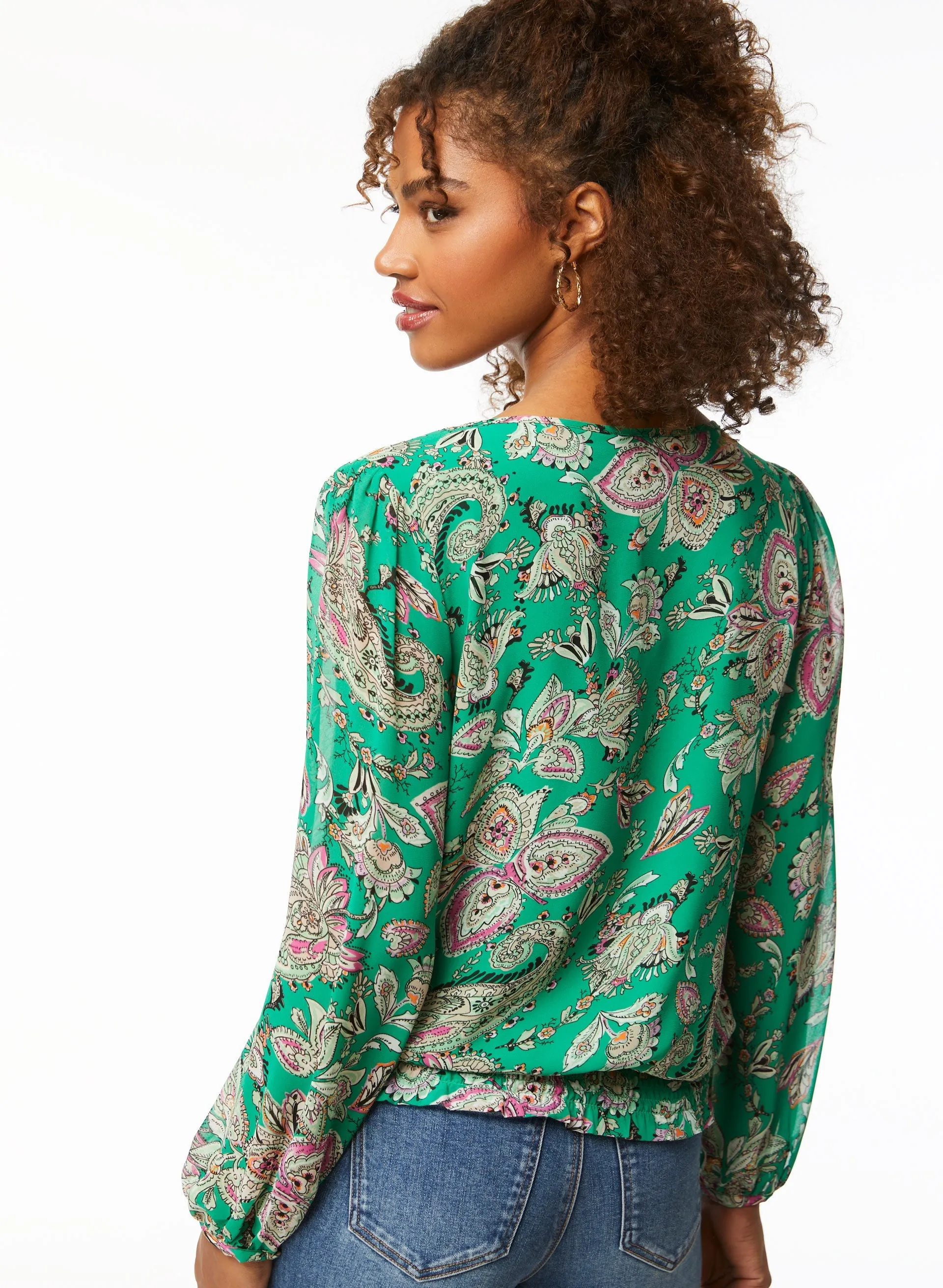 Paisley Print Top sold by Laura product image thumbnail 4