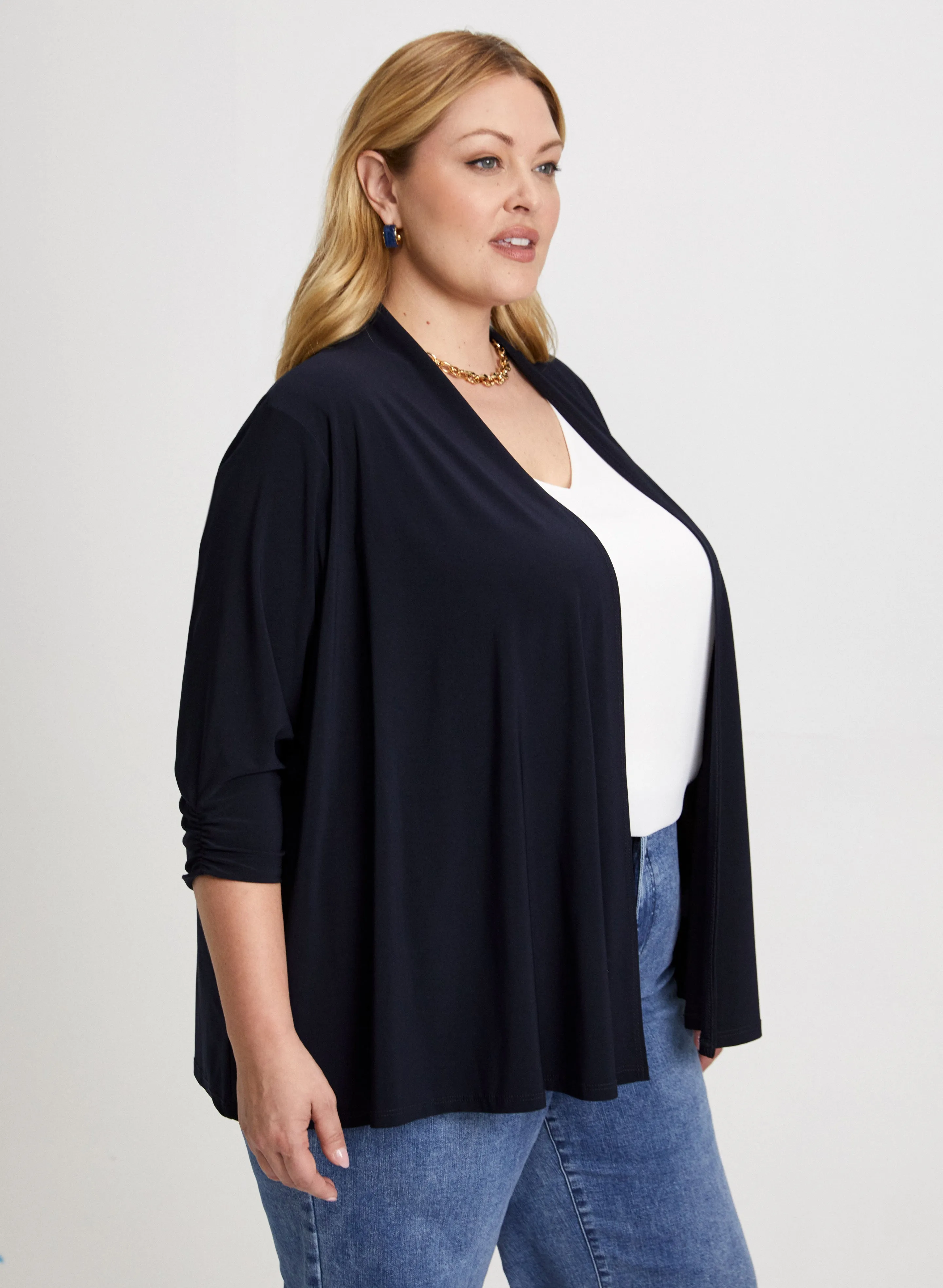 Open Front Cardigan sold by Laura product image thumbnail 5