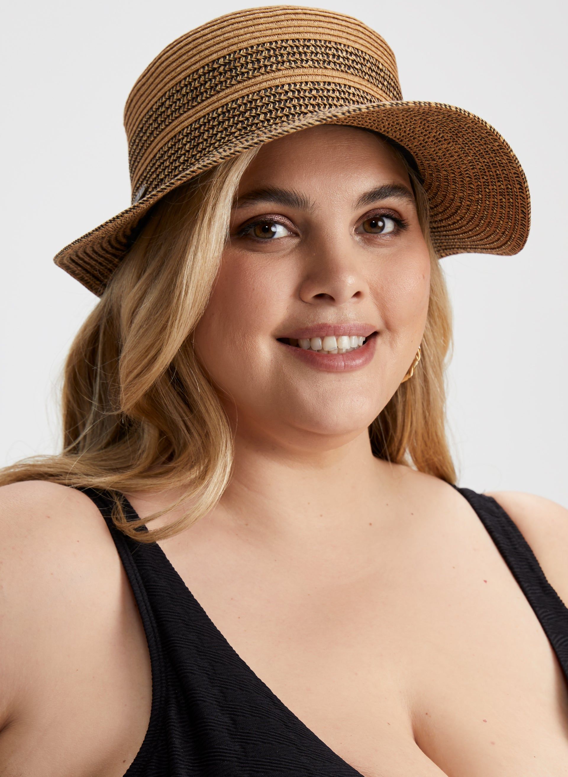 Braided Two Tone Hat sold by Laura product image thumbnail 2