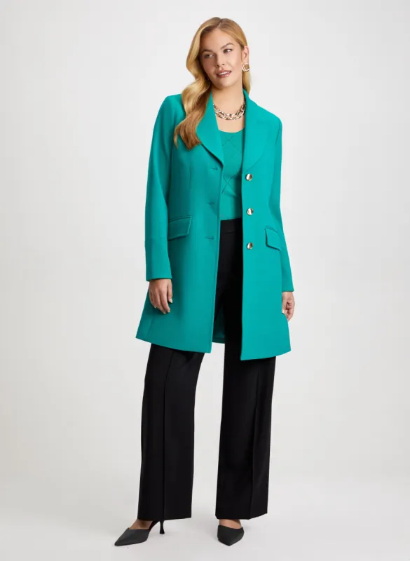 Mid-Length Coat & Modern Fit Pants sold by Laura