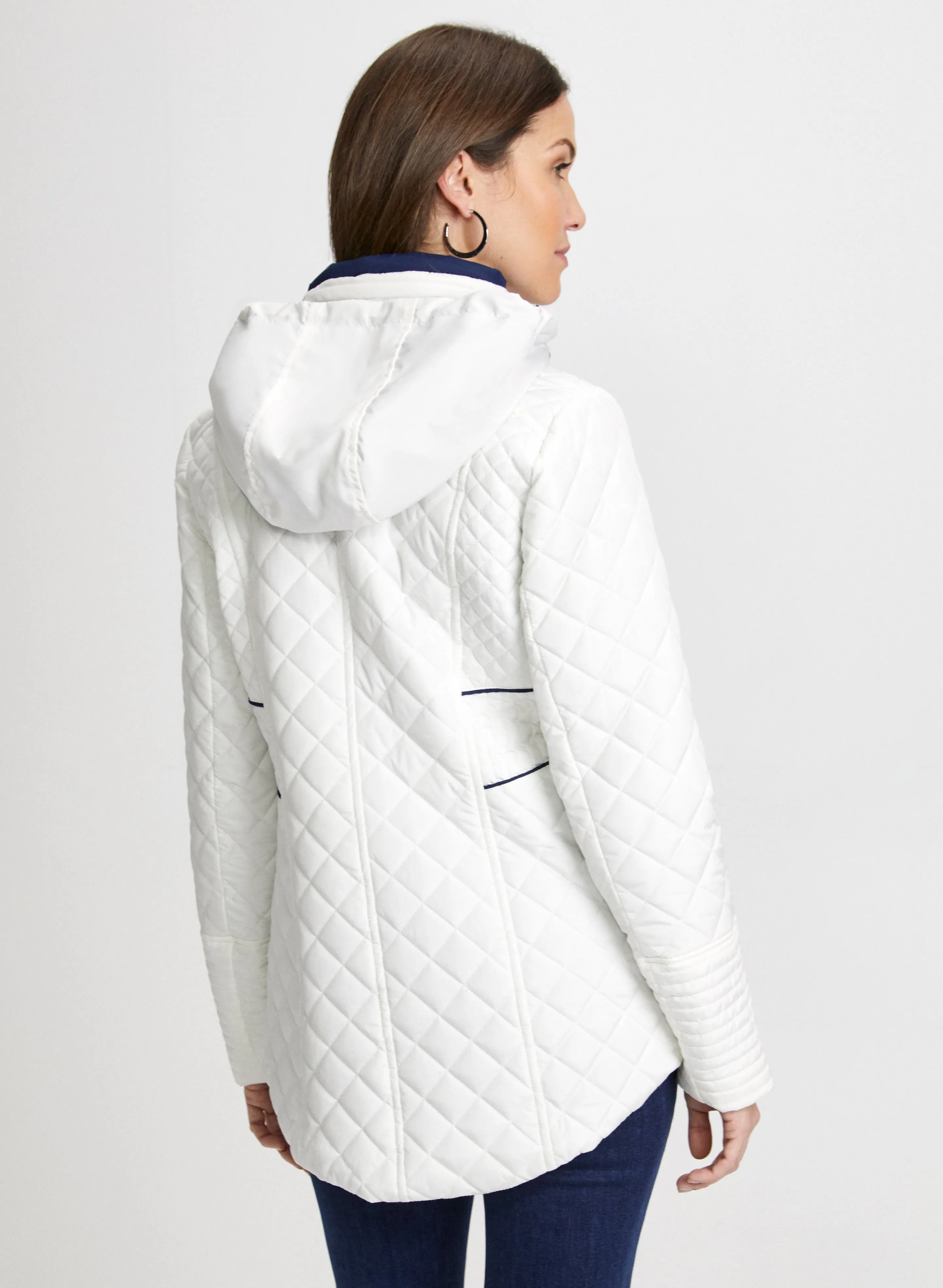 Diamond Quilted Coat sold by Laura product image thumbnail 2