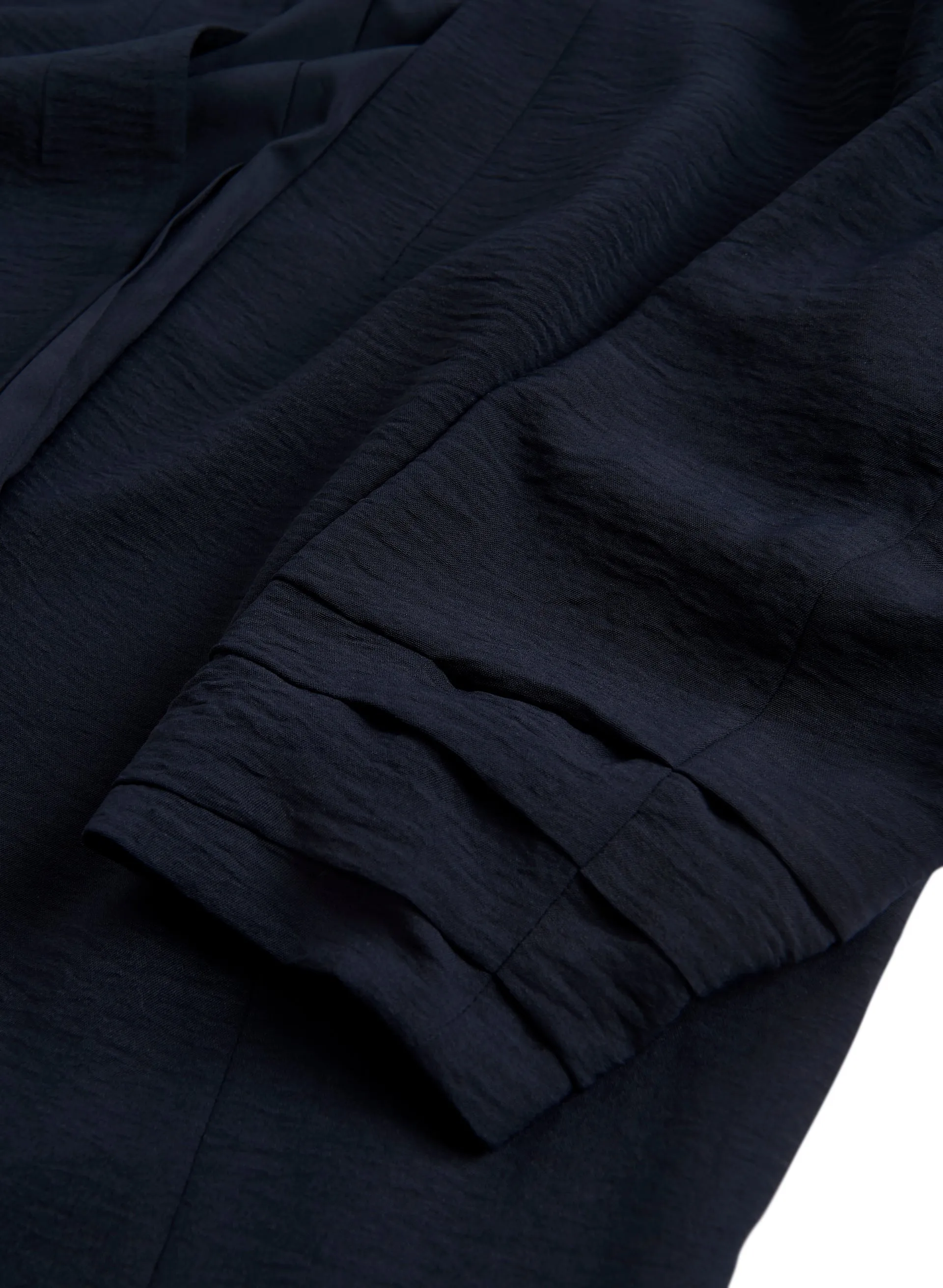 Pleated Sleeve Open Front Jacket sold by Laura product image thumbnail 5