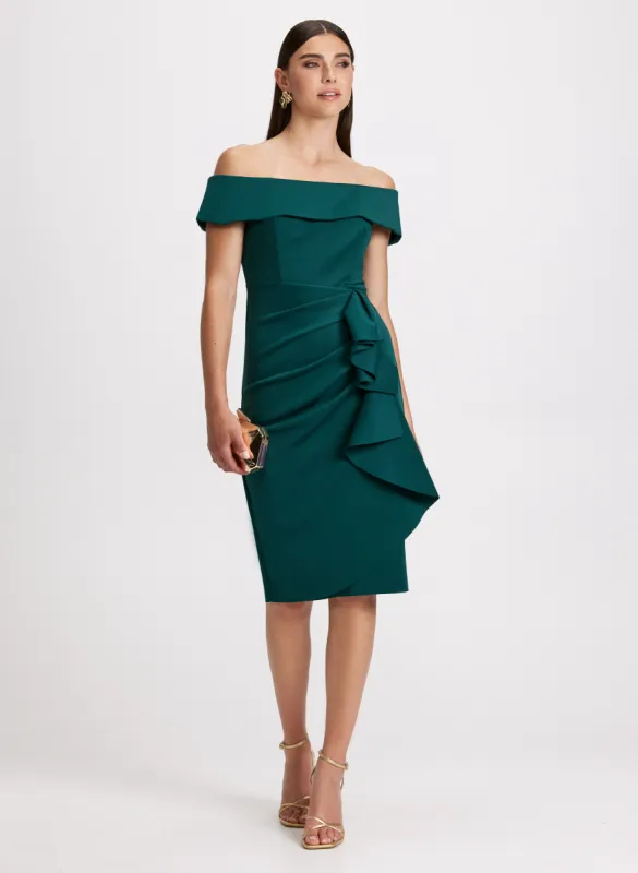 Off-the-Shoulder Sheath Dress sold by Laura