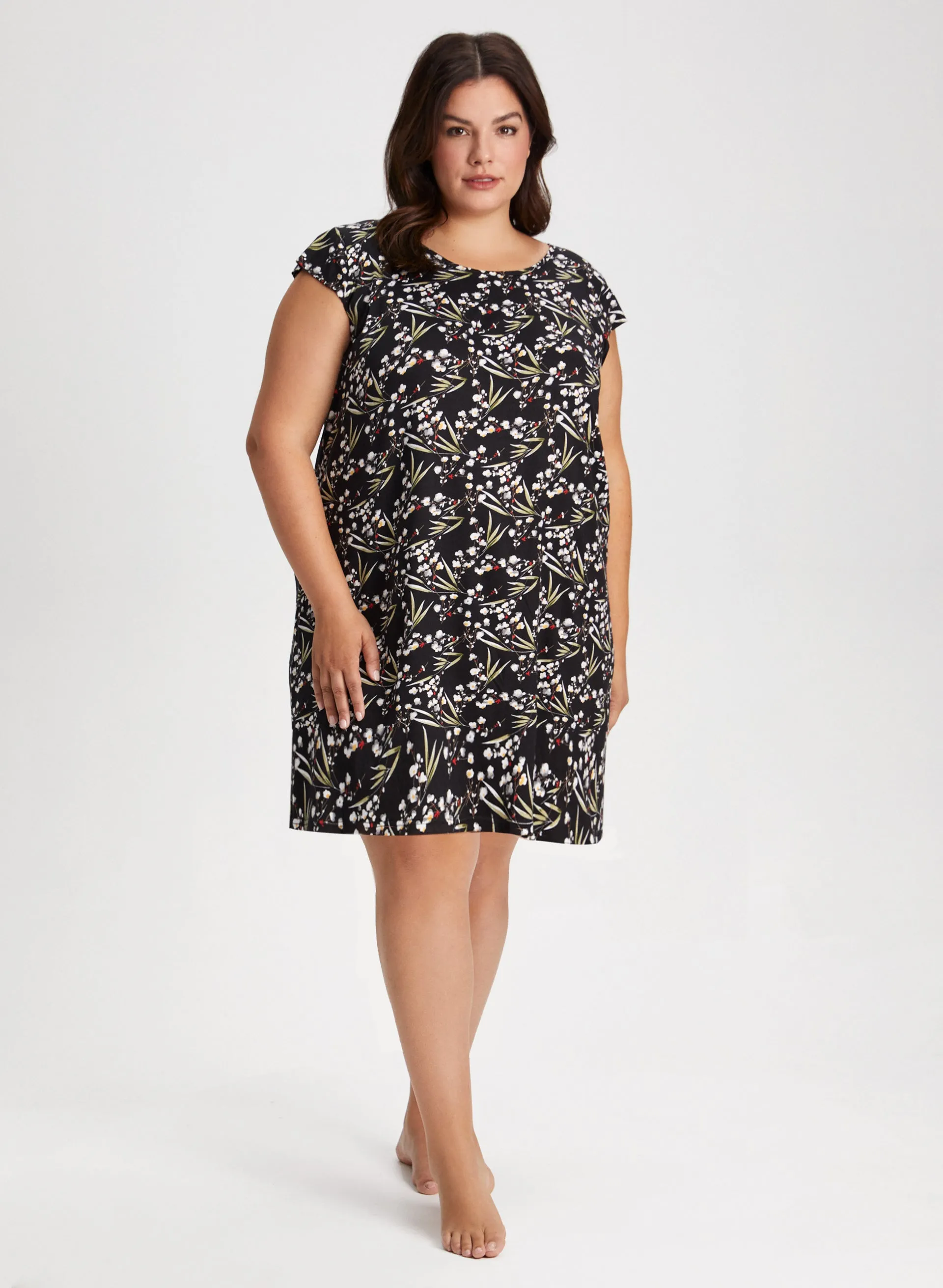 Floral Motif Nightgown sold by Laura