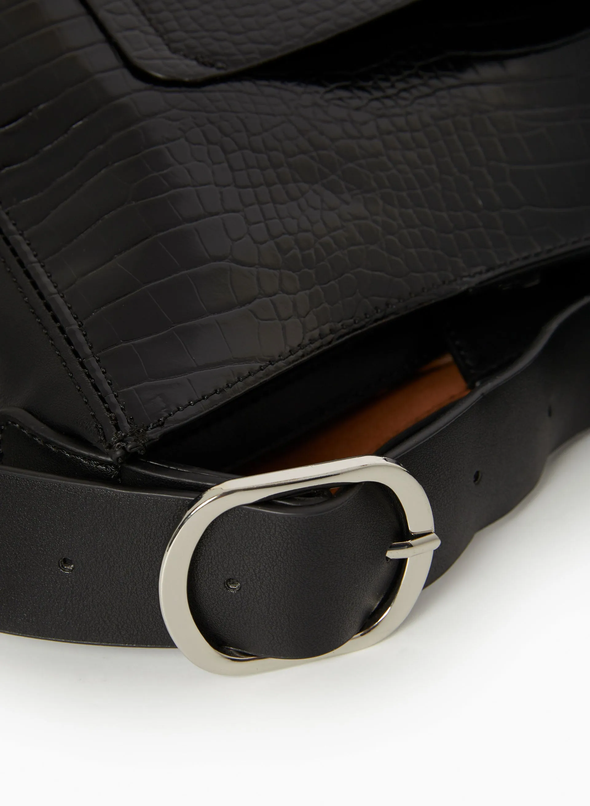 Croco Textured Bag sold by Laura product image thumbnail 2