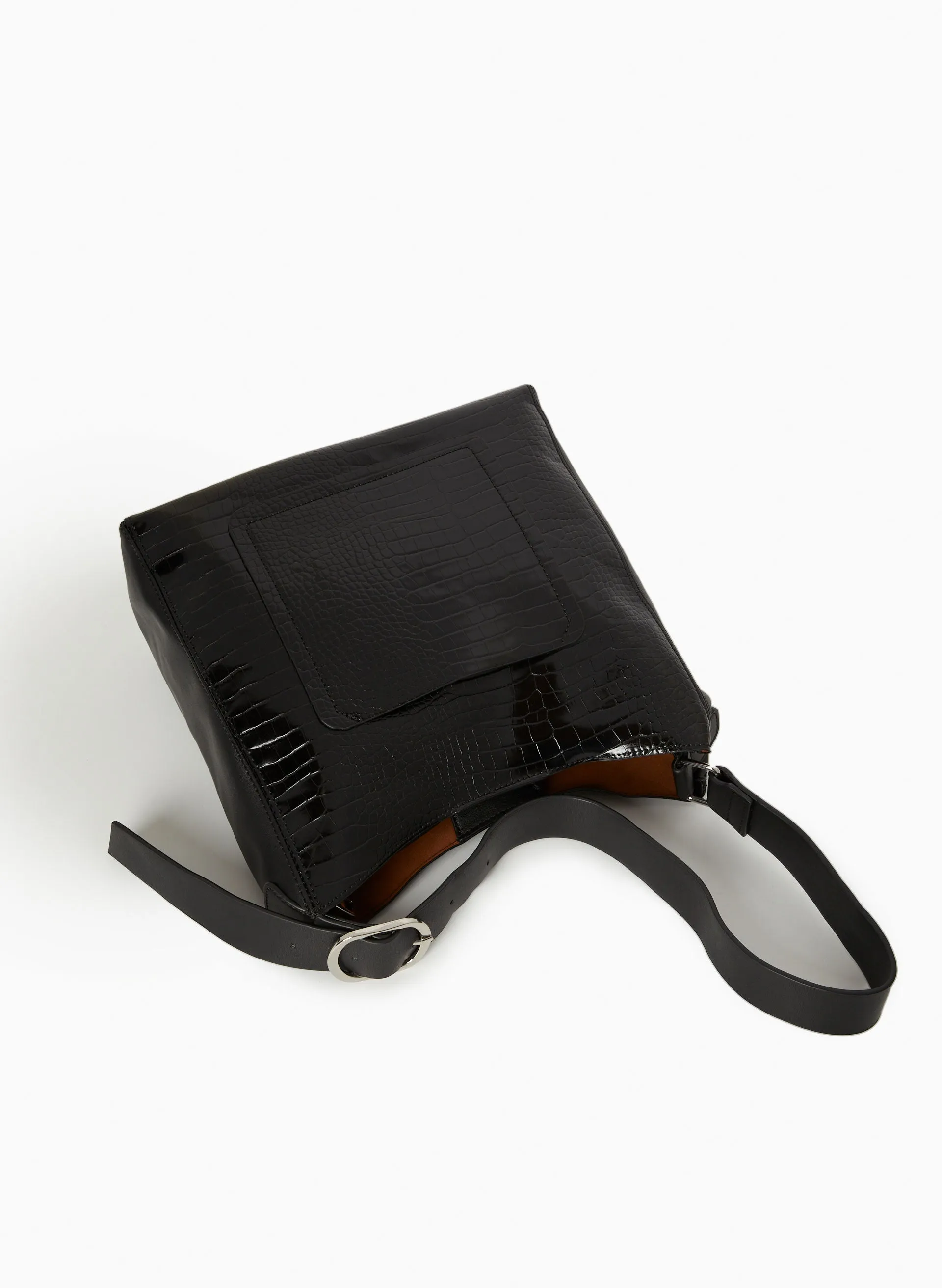 Croco Textured Bag sold by Laura product image thumbnail 4