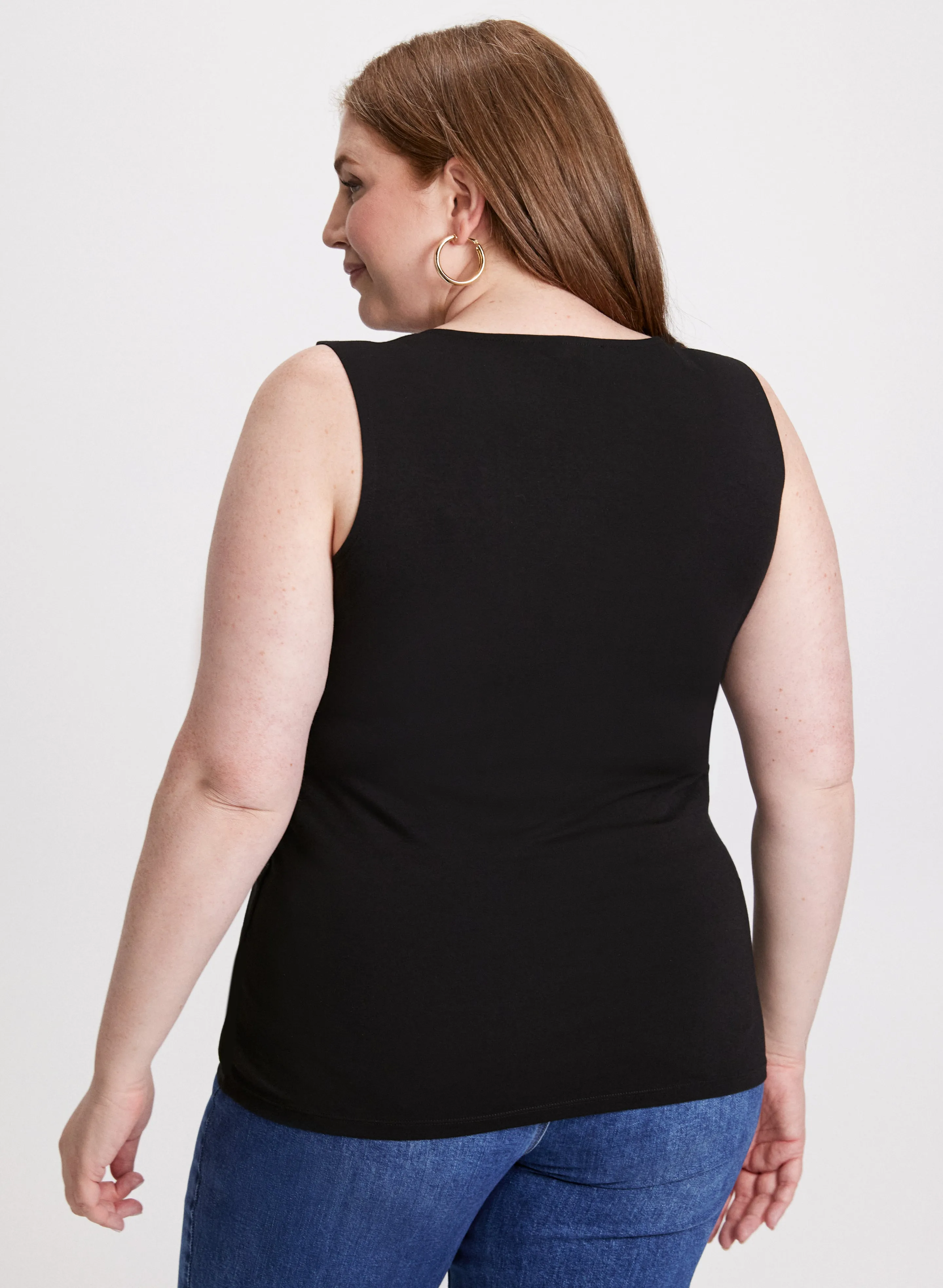 Square Neck Tank Top sold by Laura product image thumbnail 4