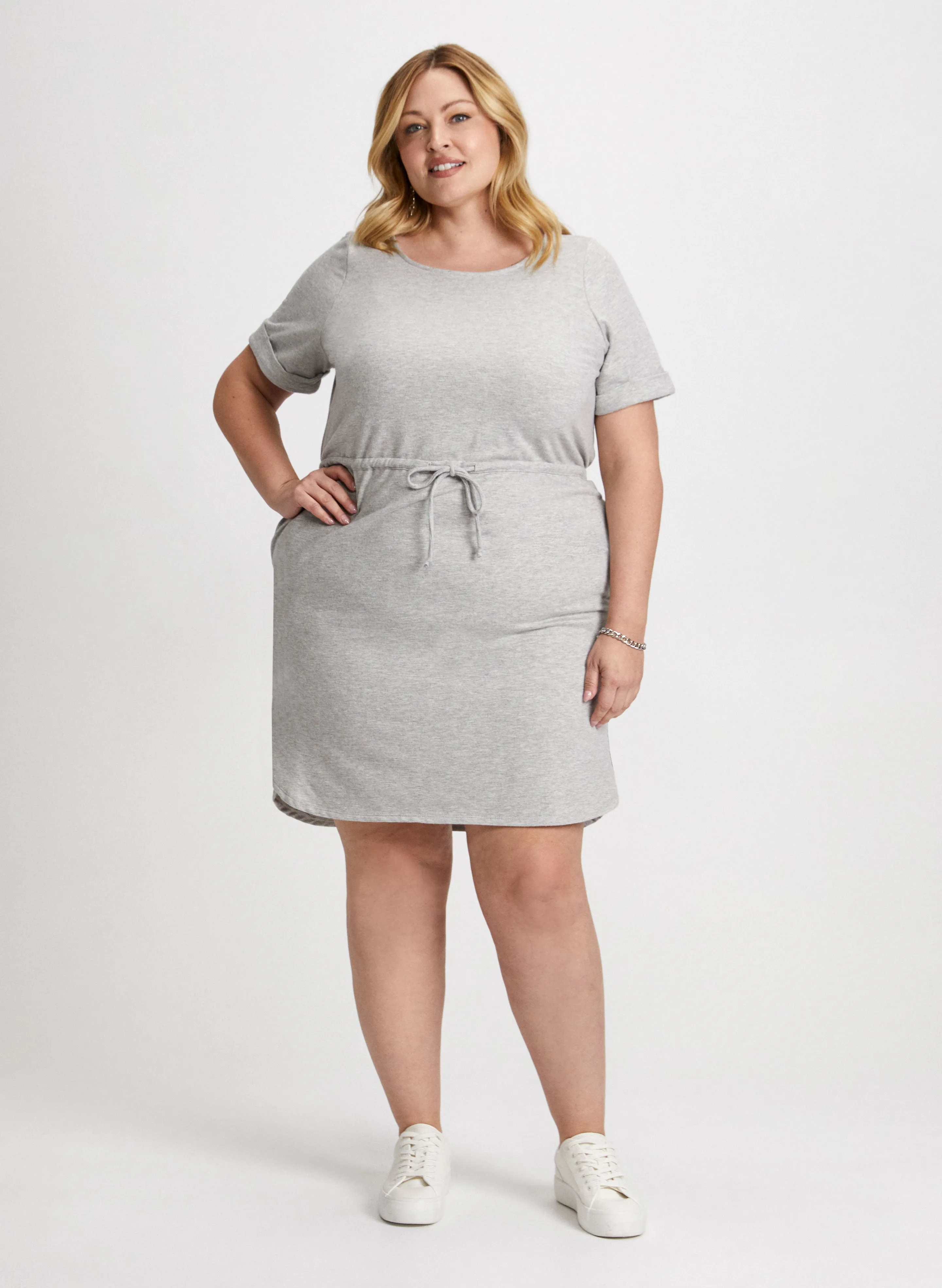 Short Sleeve Dress & Charm Detail Bracelet sold by Laura