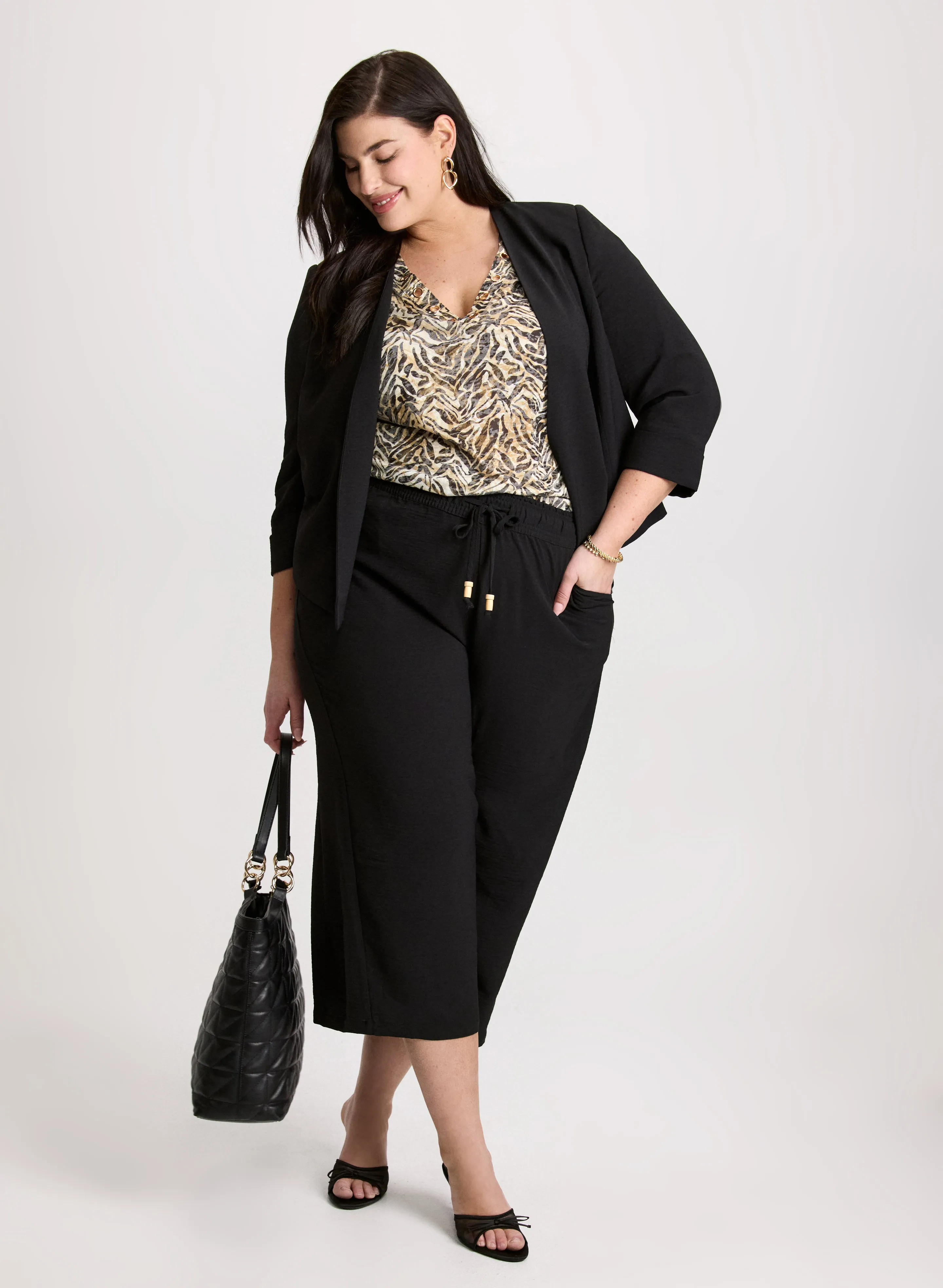 Animal Print Eyelet Tee sold by Laura product image thumbnail 3