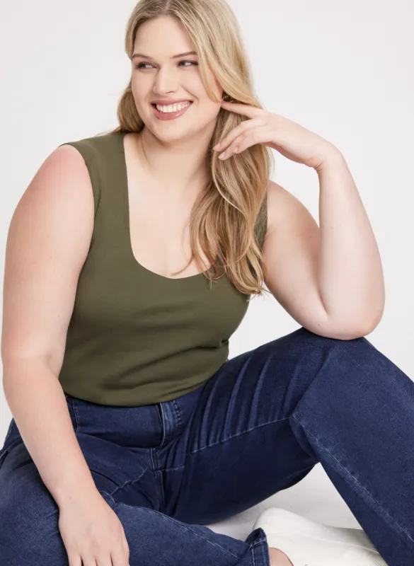 Square Neck Tank Top sold by Laura