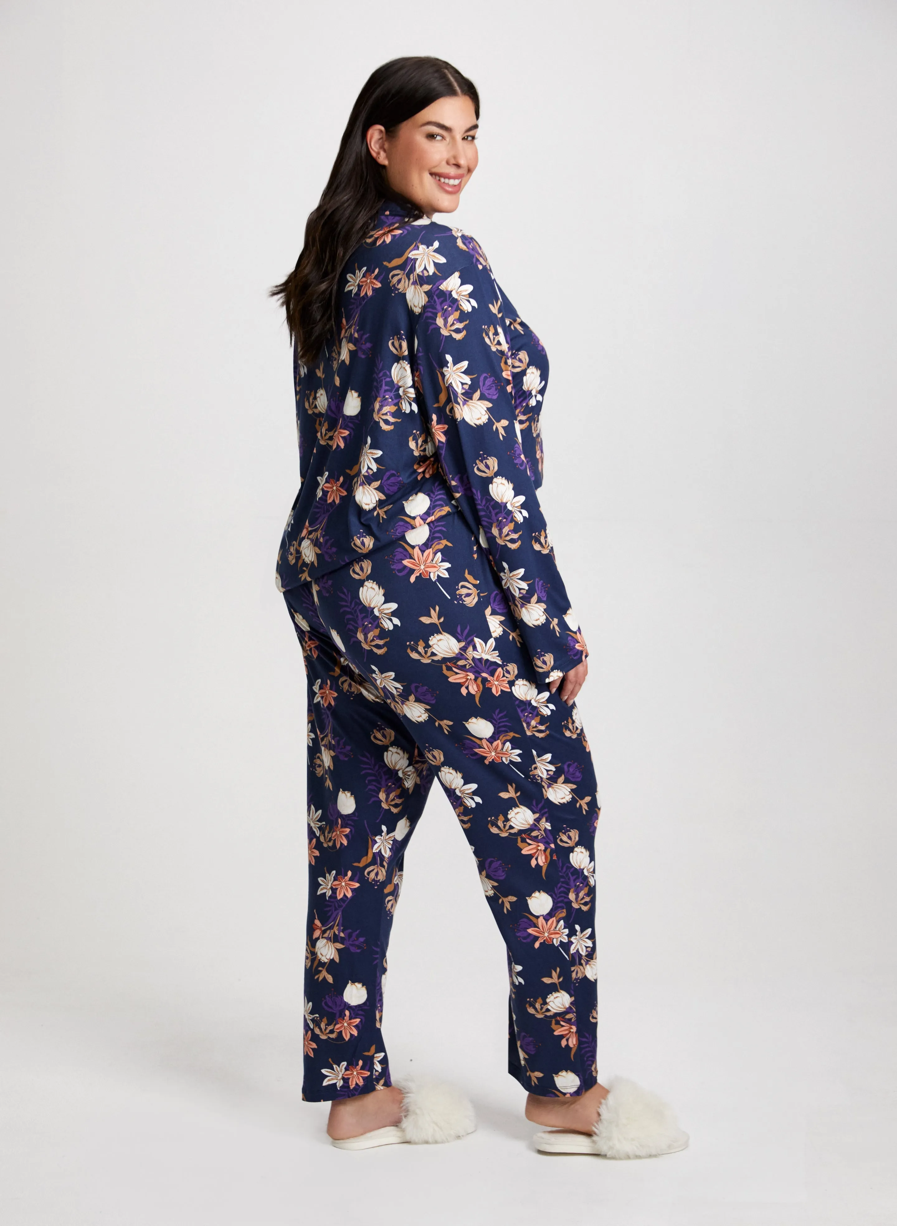 Floral Print PJ Set sold by Laura product image thumbnail 3