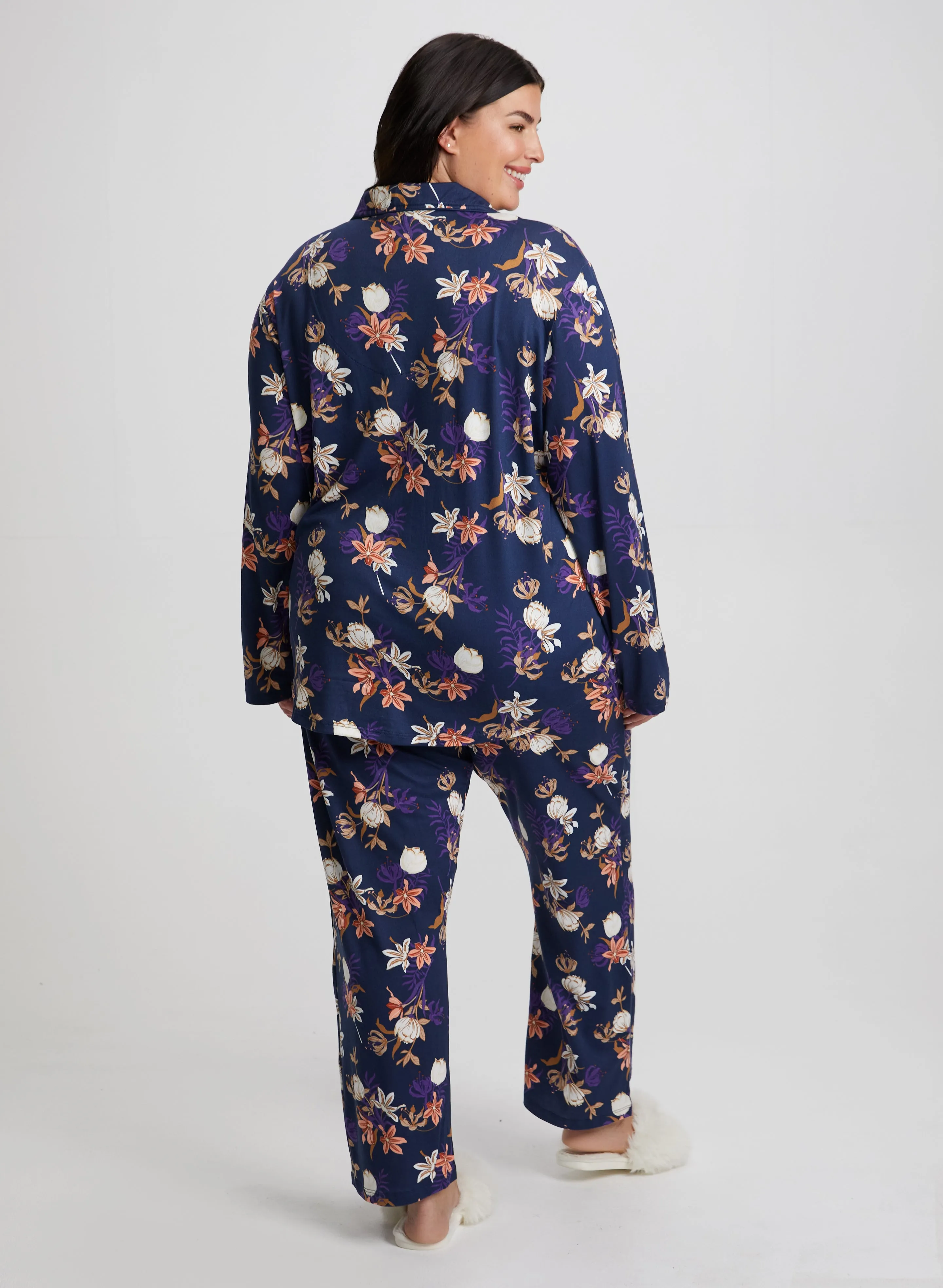 Floral Print PJ Set sold by Laura product image thumbnail 2