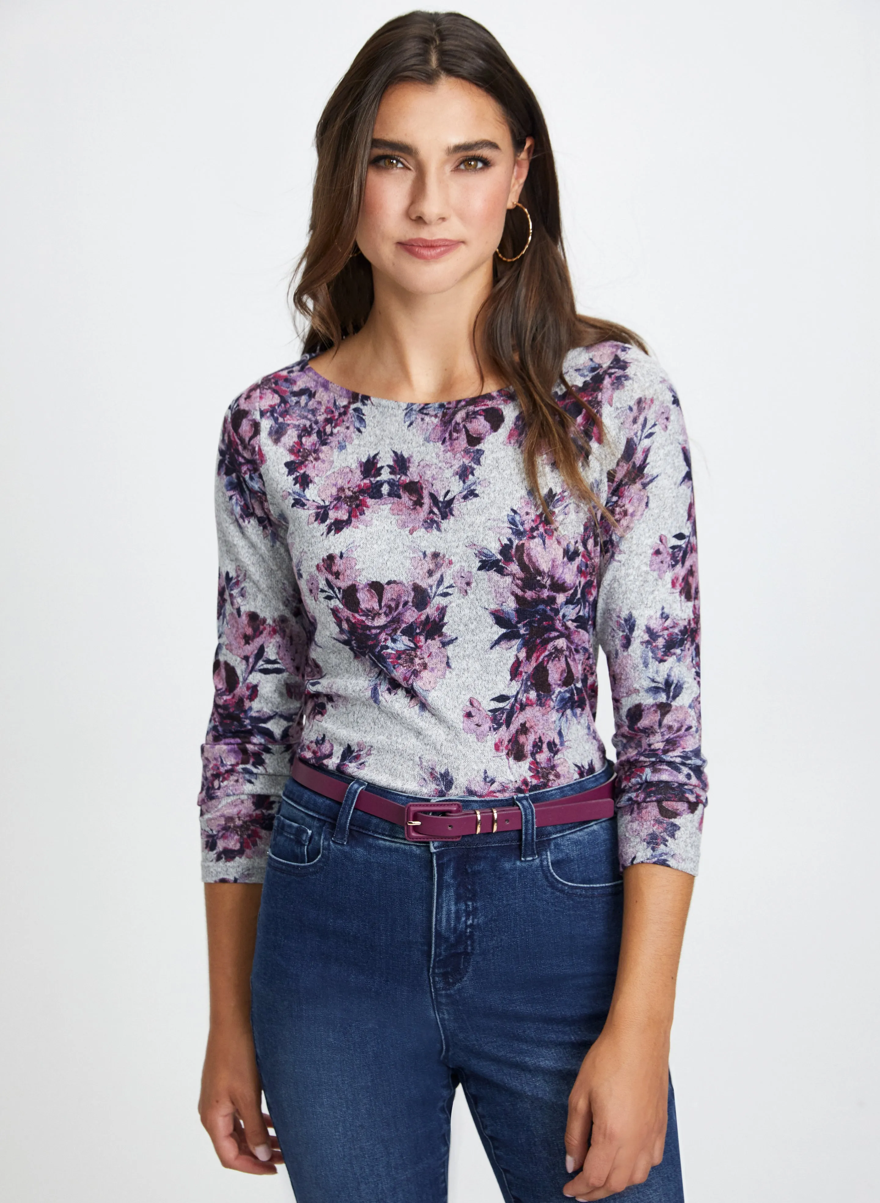 Floral Print Top sold by Laura
