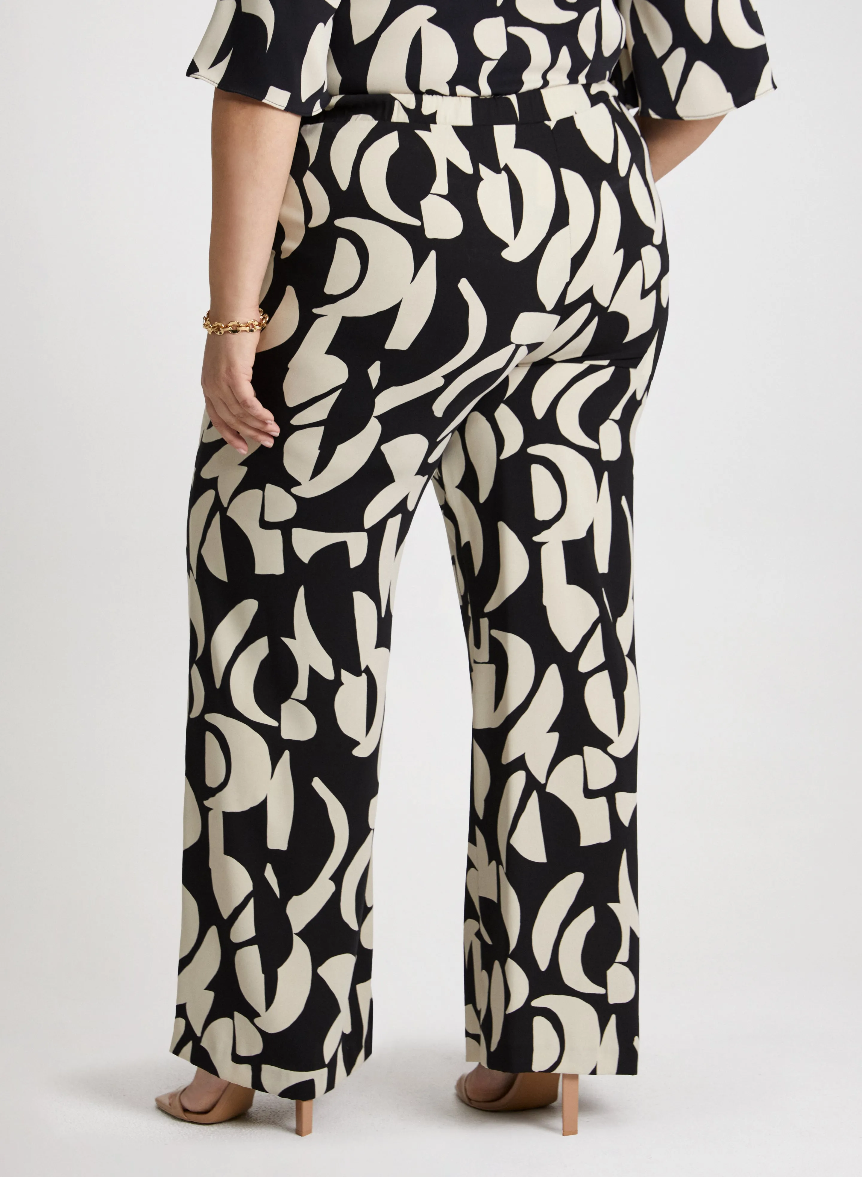 Joseph Ribkoff - Contrast Floral Pull-On Pants sold by Laura product image thumbnail 2