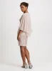 Glitter Lace Capelet Dress sold by Laura