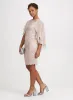 Glitter Lace Capelet Dress sold by Laura
