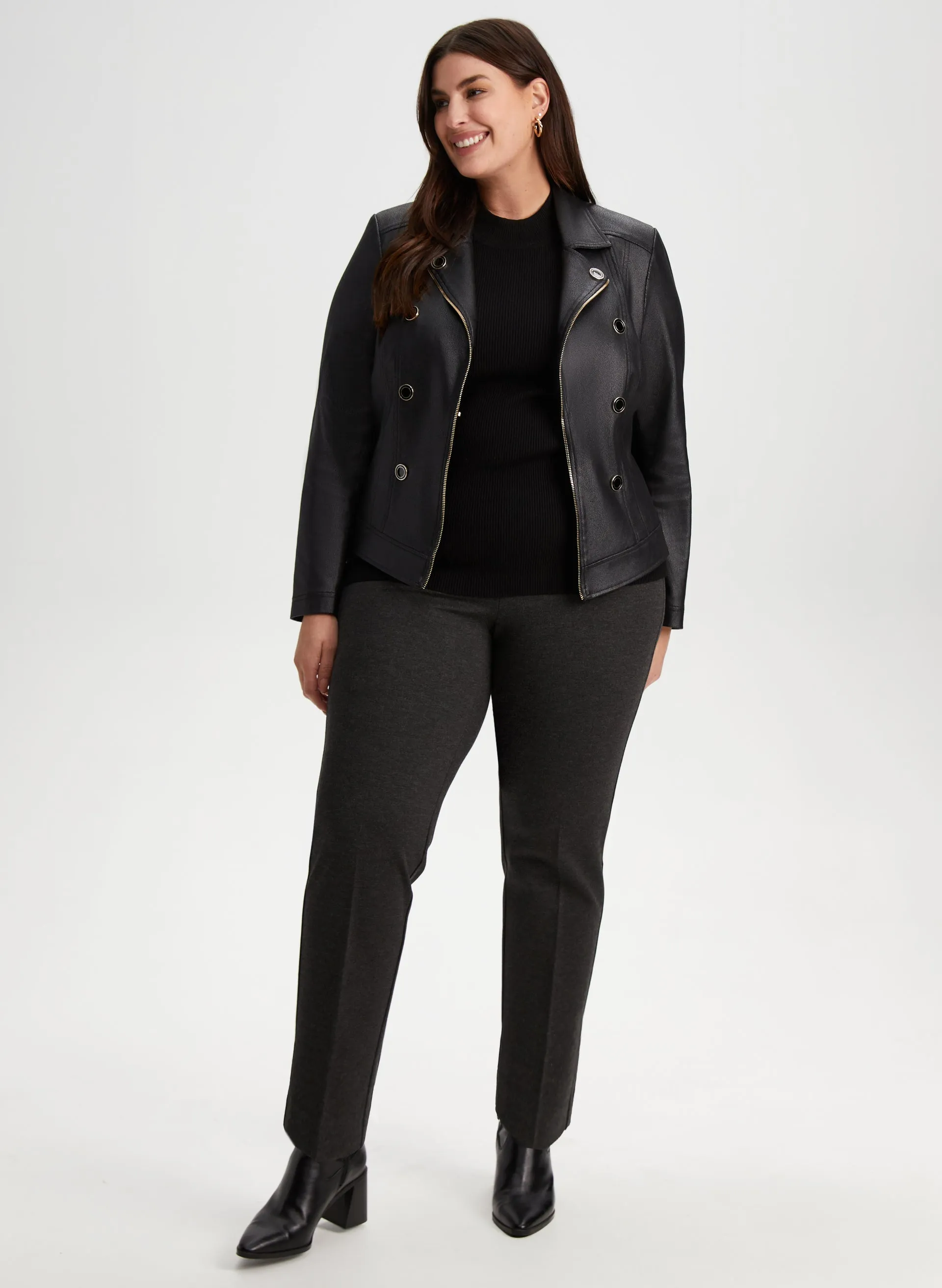 Faux Suede Jacket sold by Laura product image thumbnail 3