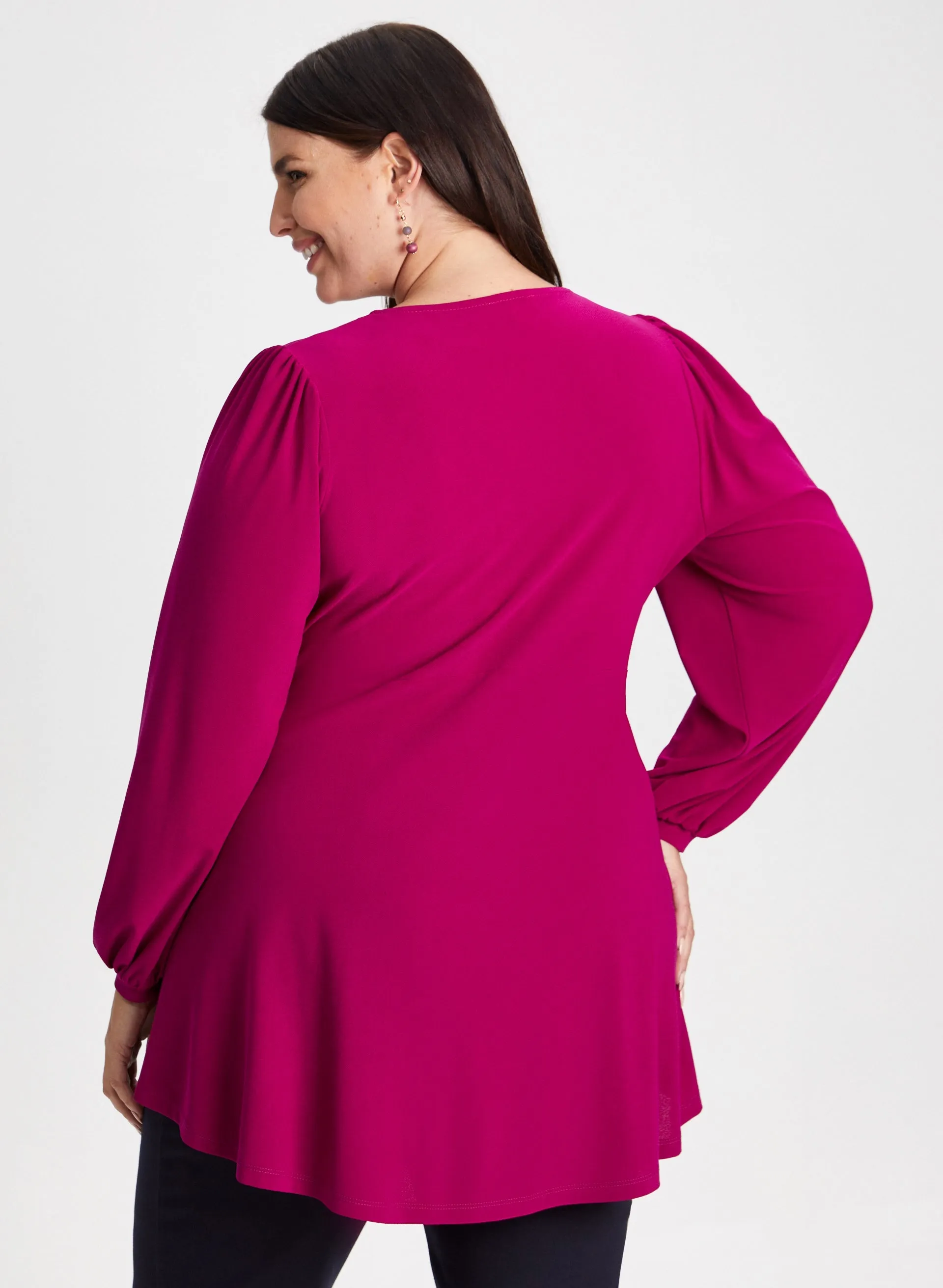 Zip Detail Tunic Top sold by Laura product image thumbnail 4